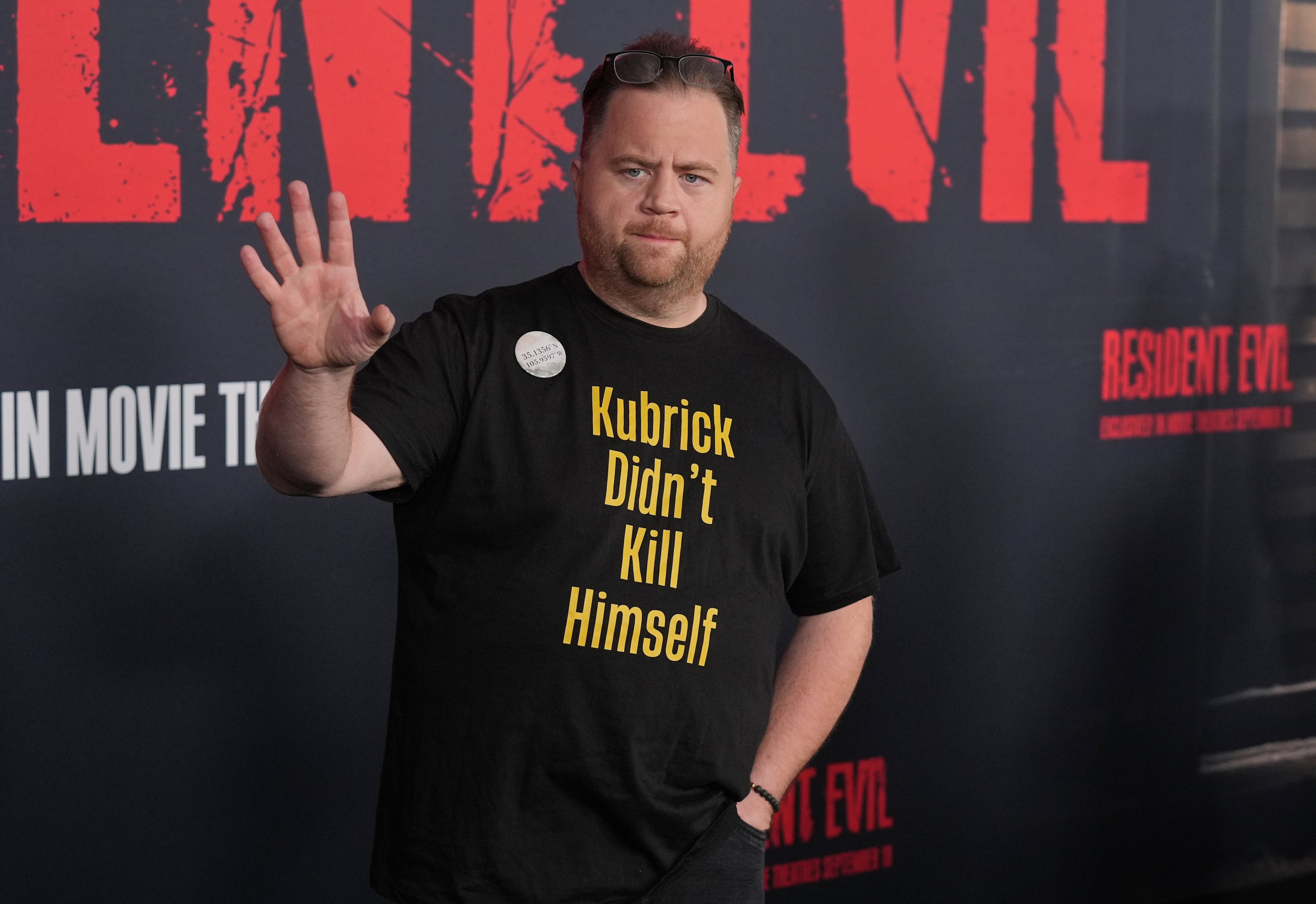 Atlanta resident Paul Walter Hauser, pictured during the premiere of "Resident Evil" in September, will film “Garden City” in Atlanta starting in December, according to Deadline.com. (Chris Pizzello/AP)