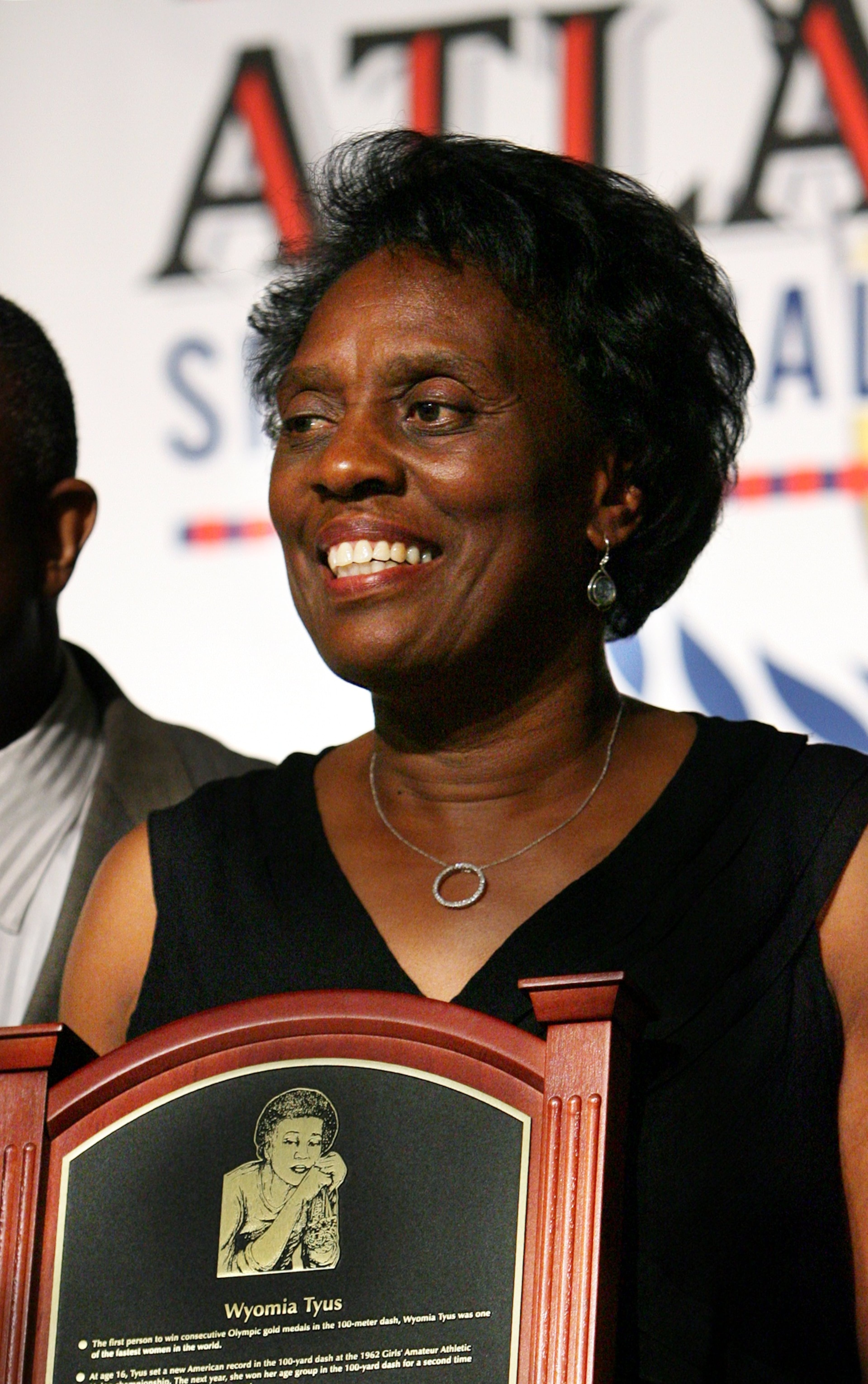 060609 ATLANTA,GA.; Atlanta Sports Hall of Fame, 2006. Olympic track medalist Wyomia Tyus (CQ), is one of six 2006 inductees, at the 2nd Annual Induction Ceremony 6/9/06 at the Westin Buckhead. (JOEY IVANSCO/ AJC staff)