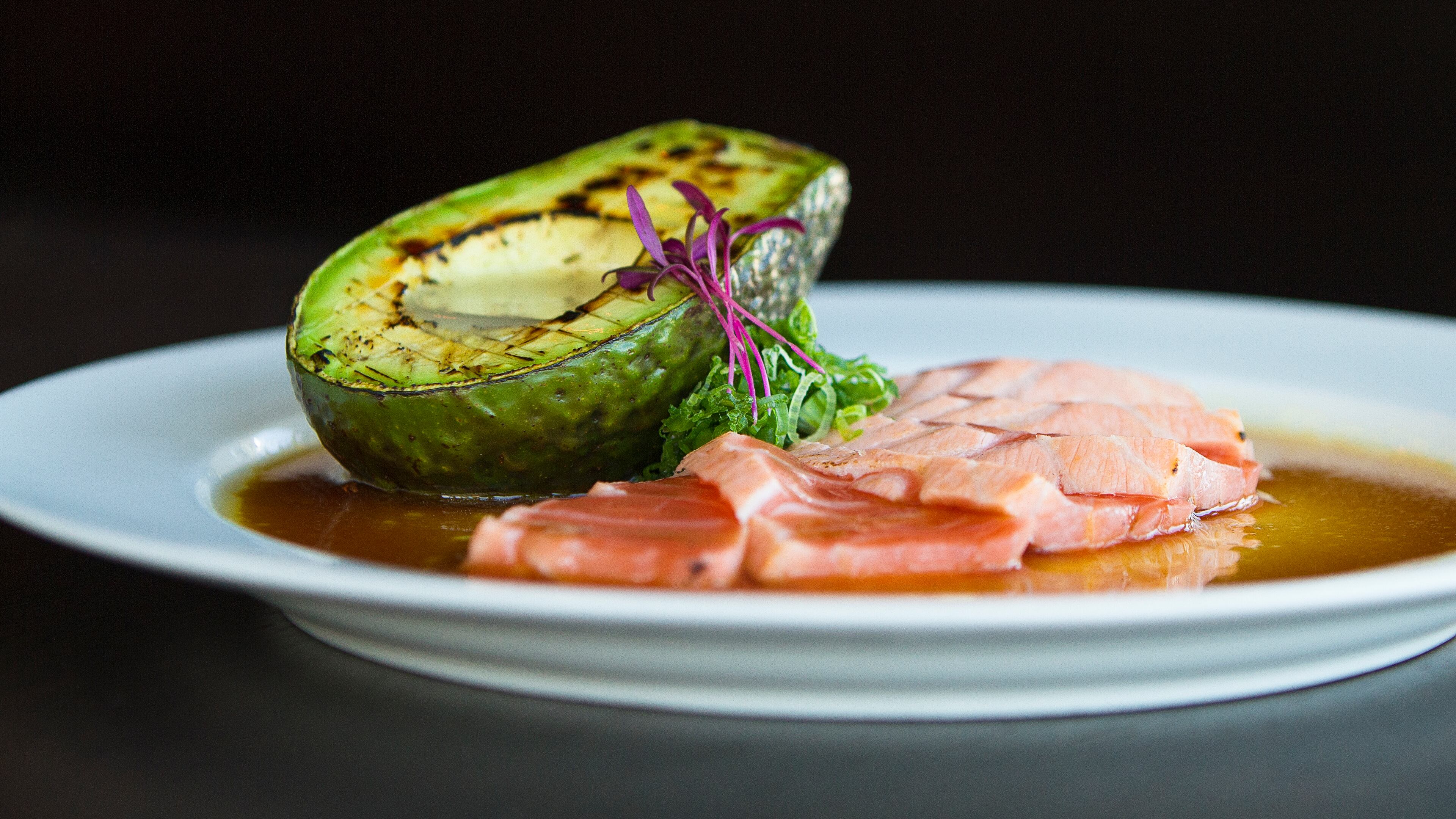 Smokey Sake at O-Ku Sushi. / Photo Credit: Kelsey Schulz