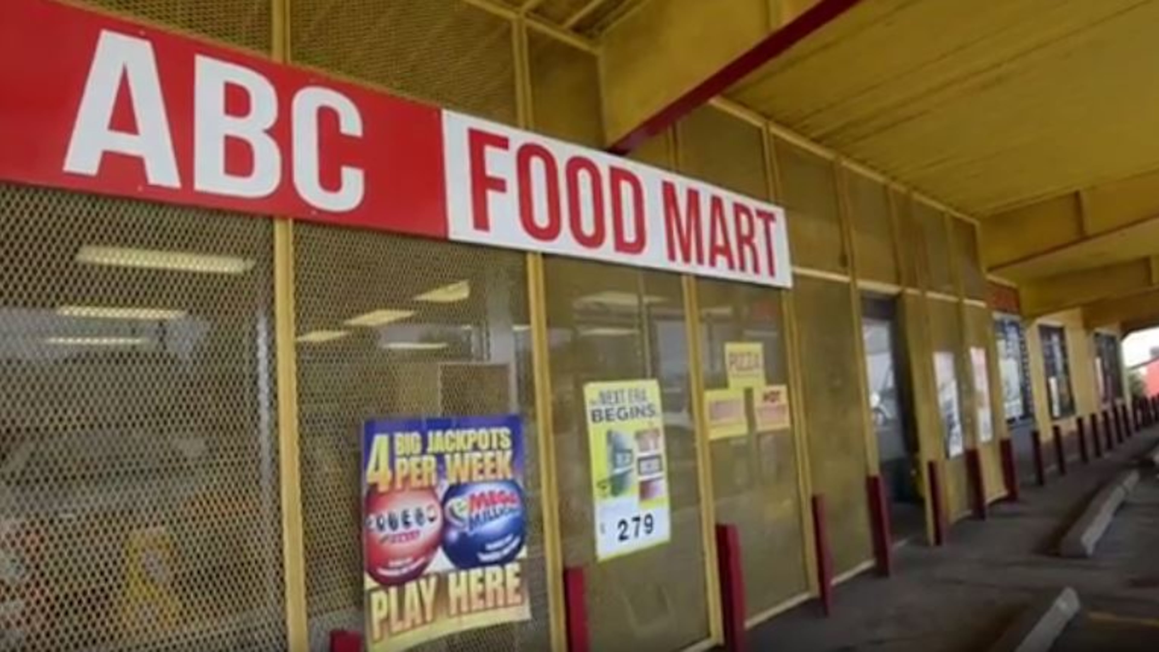 The ABC Food Mart in Macon sold a winning $3.8 million ticket in a Georgia Lottery game. (Credit: The Telegraph)