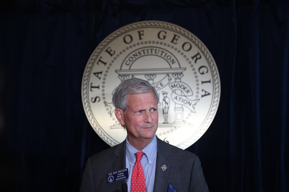 State Sen. Ben Watson, R-Savannah. (Arvin Temkar/AJC)