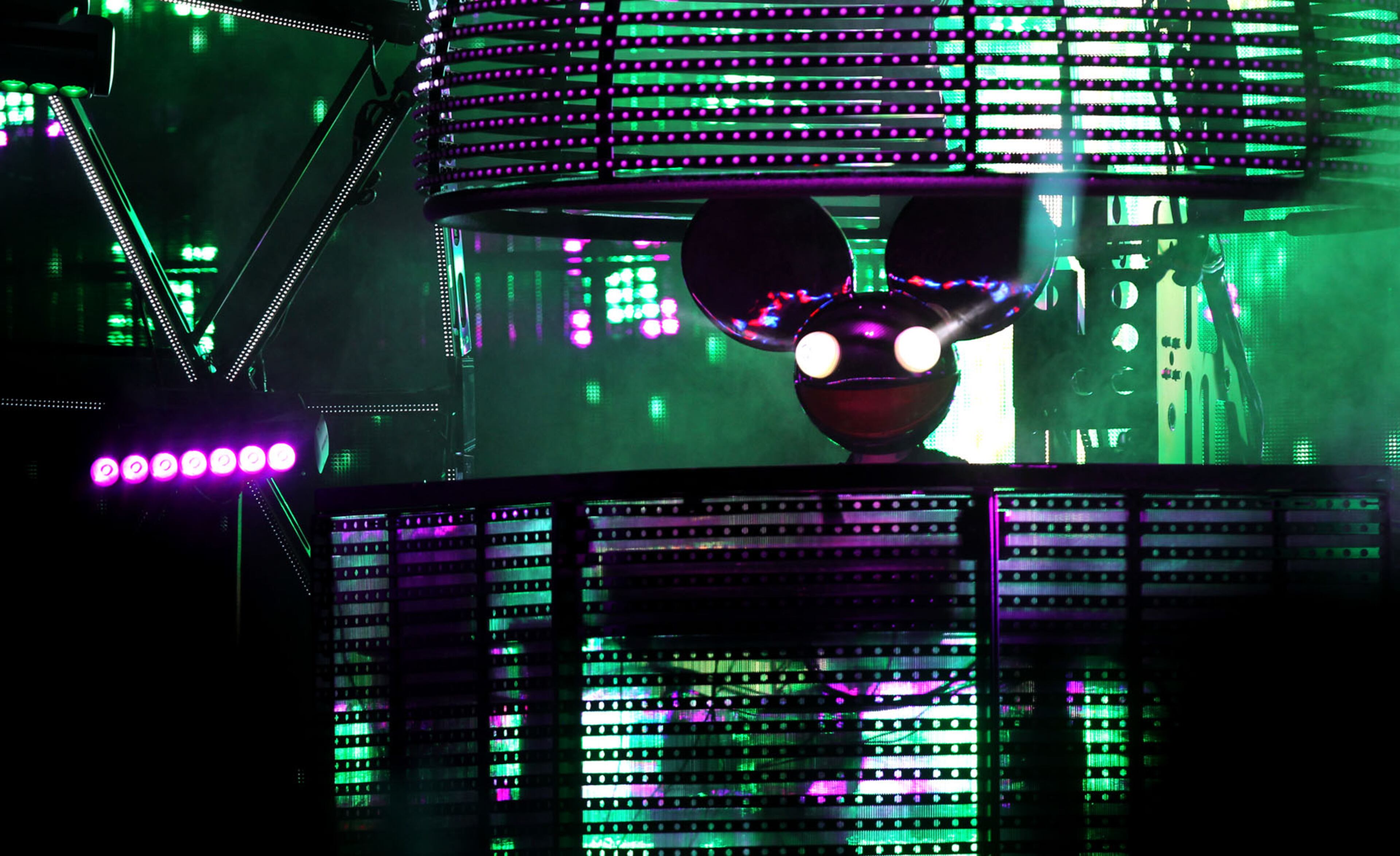 A performance by deadmau5 during the Austin City Limits Music Festival Saturday, Oct. 3, 2015. (Stephen Spillman / for American Statesman)