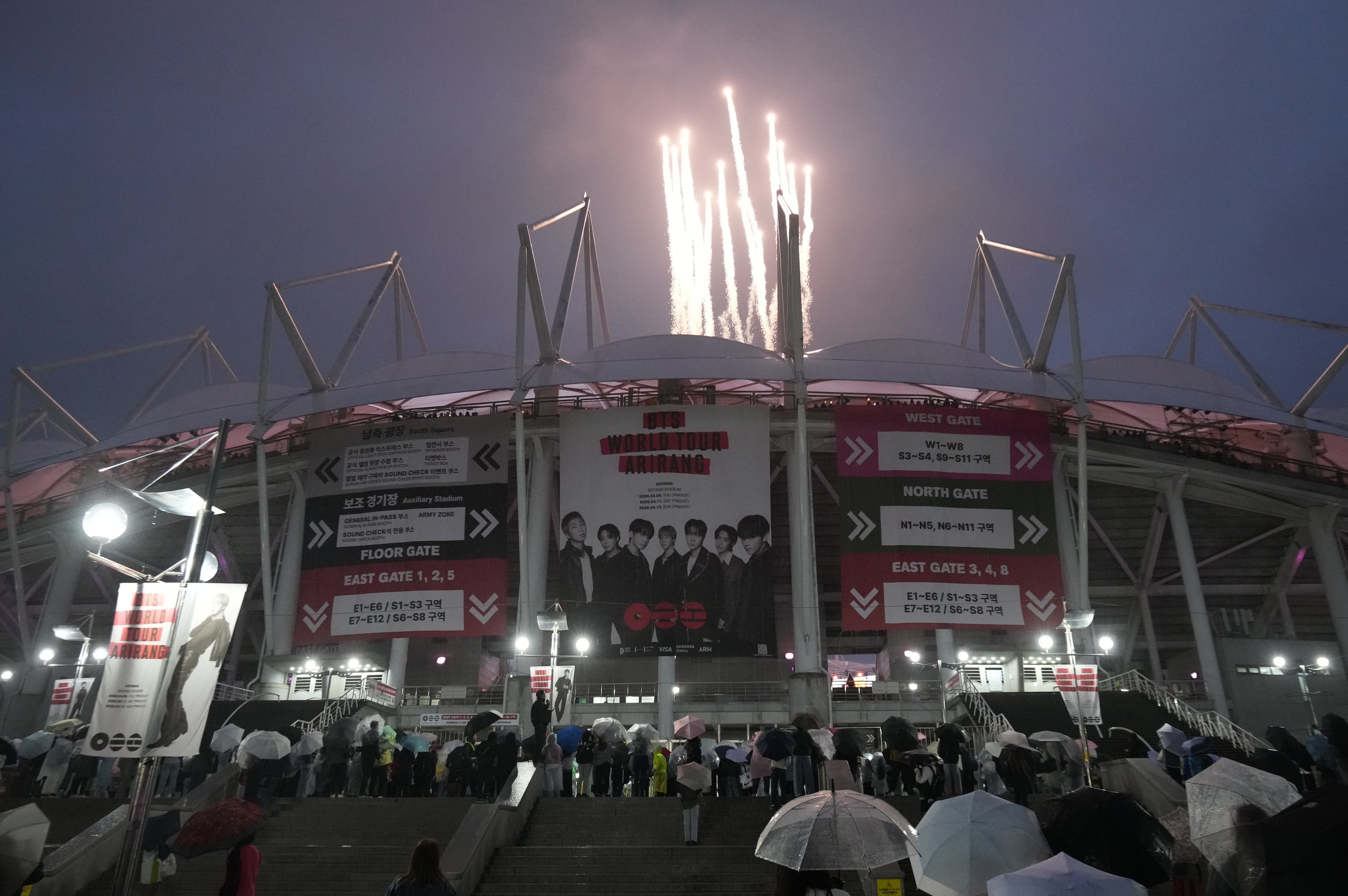 South Korea BTS World Tour