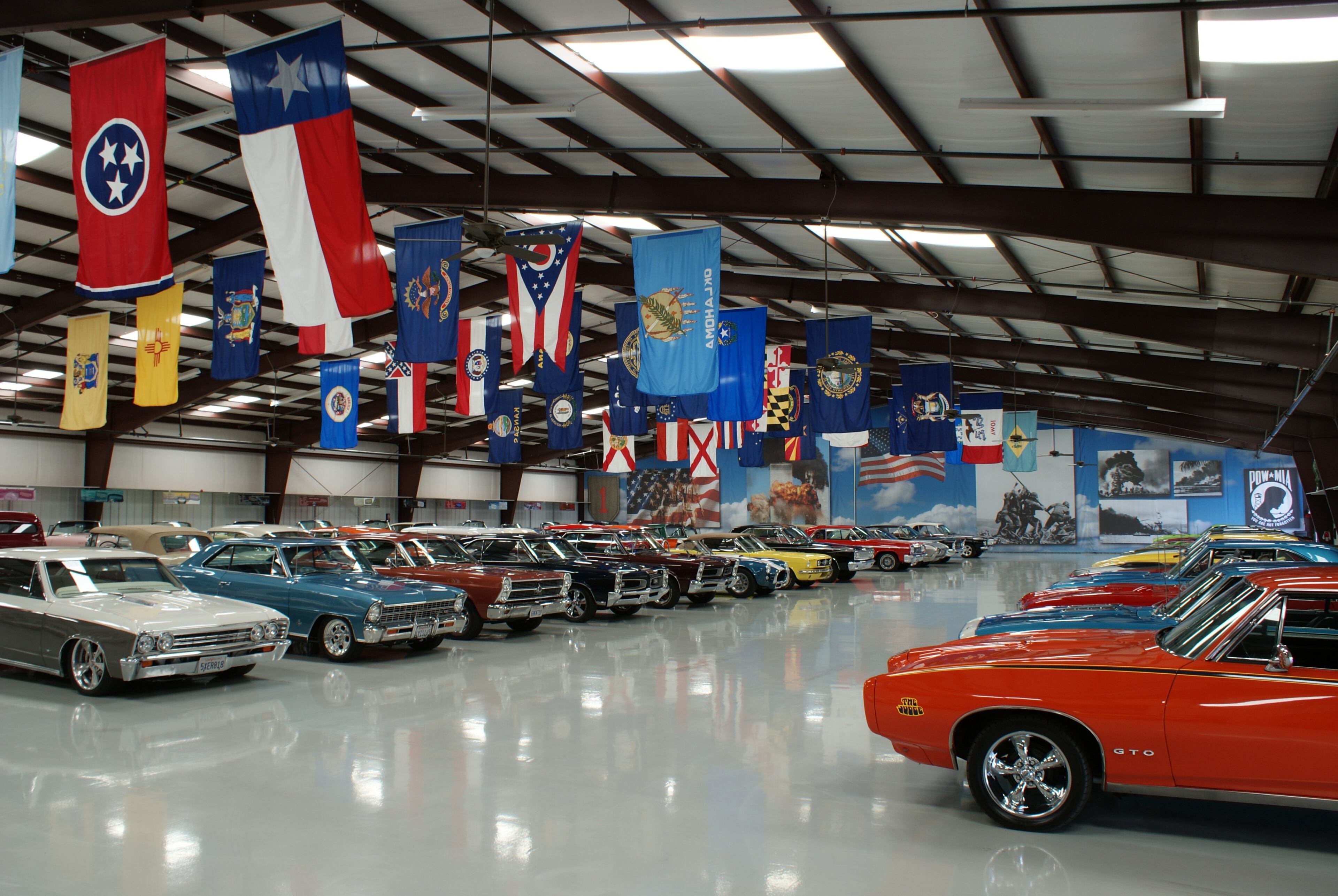 The Villa de Madre estate in Suisun Valley, Calif., is perfect for a car collector -- if you can come up with $18 million to buy it. The 80-acre property, which has appeared on HGTV's "Million Dollar Rooms" series, features a 22,882-square-foot main house, a caretaker's cottage, a skeet-shooting range, 63 acres of vineyards, and three "car barns" with room for 100 cars. For more information, visit http://www.toptenrealestatedeals.com/homes/weekly-ten-best-home-deals/2013/1-15-2013/.