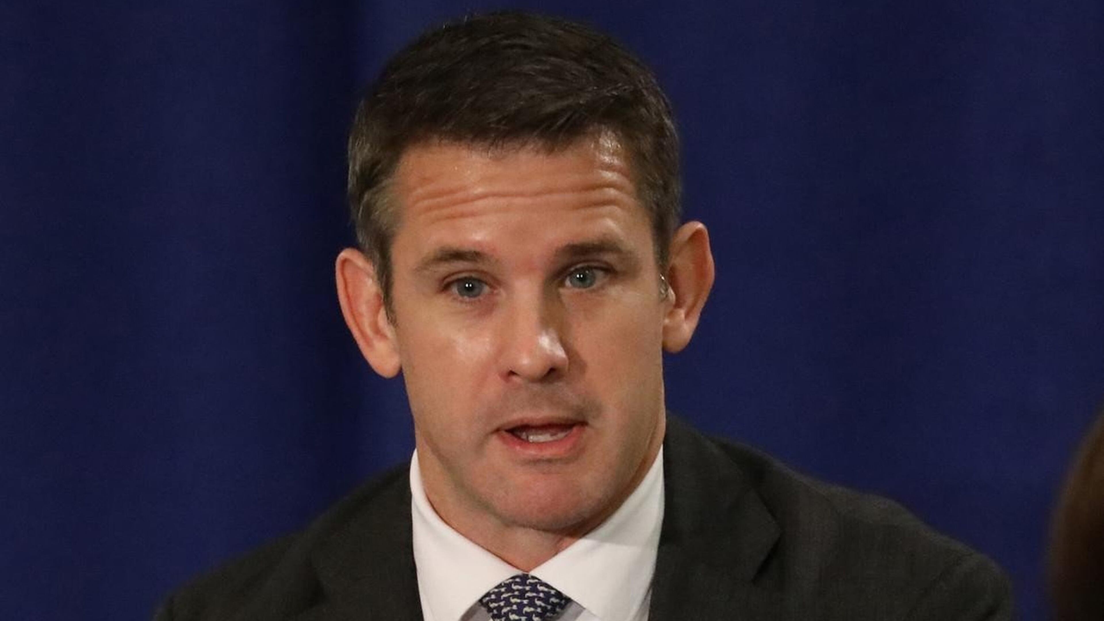 Former U.S. Rep. Adam Kinzinger of Illinois had a few show-stopping comments in Atlanta over the weekend at the Book Festival of the MJCCA to promote “Renegade,” his new book about battling former President Donald Trump and other members of his party during his years in Congress.