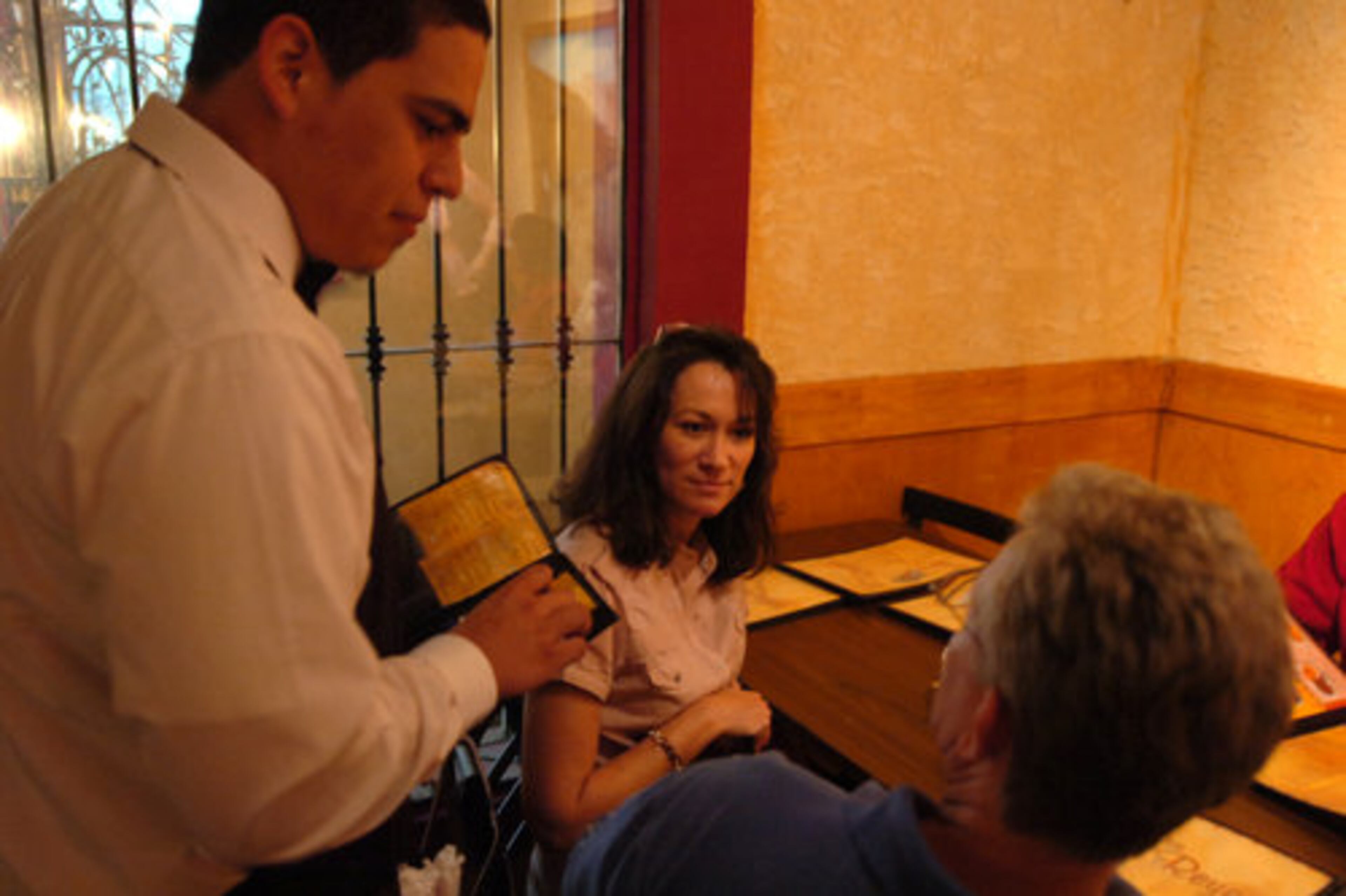 The Spanish class makes Hughes hungry for Mexican food, so she and some classmates go to Los Reyes restaurant in Kennesaw for lunch.