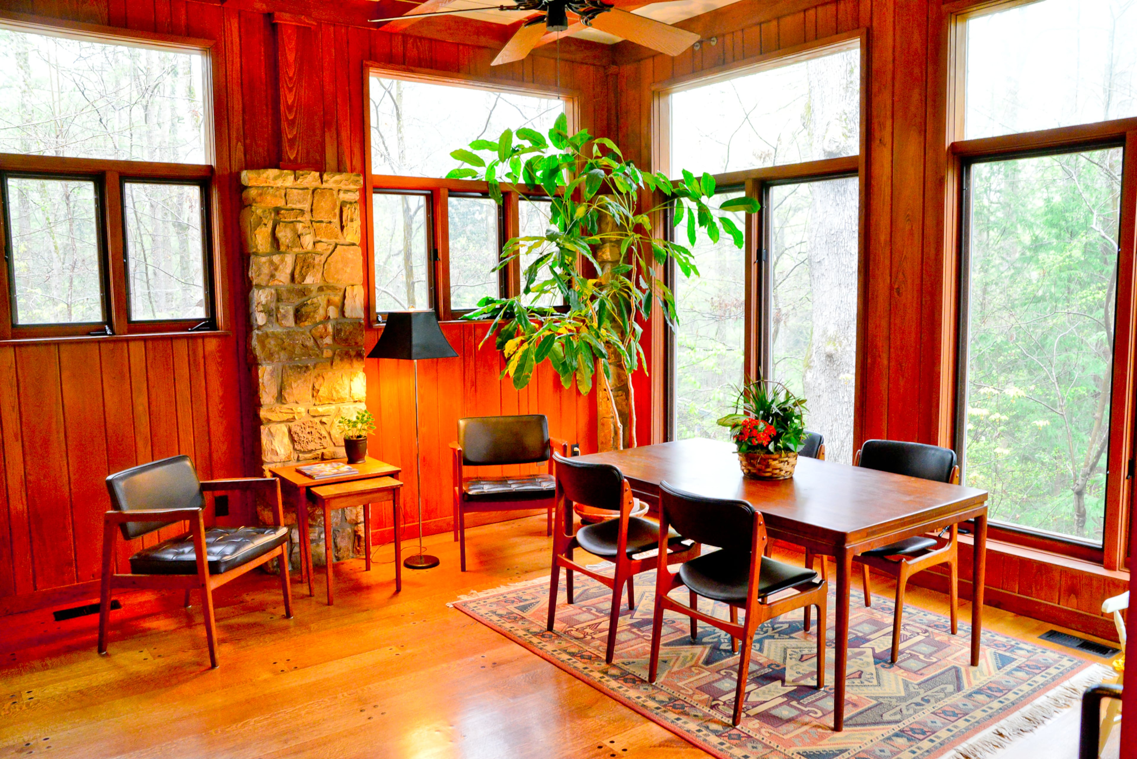 Mary Emma and Dan McConaughey currently use this multipurpose space for activities, such as studying French, doing projects and crafting with their grandkids. But they could eventually move their bedroom from the second level to this first-floor room with an ensuite full bath.