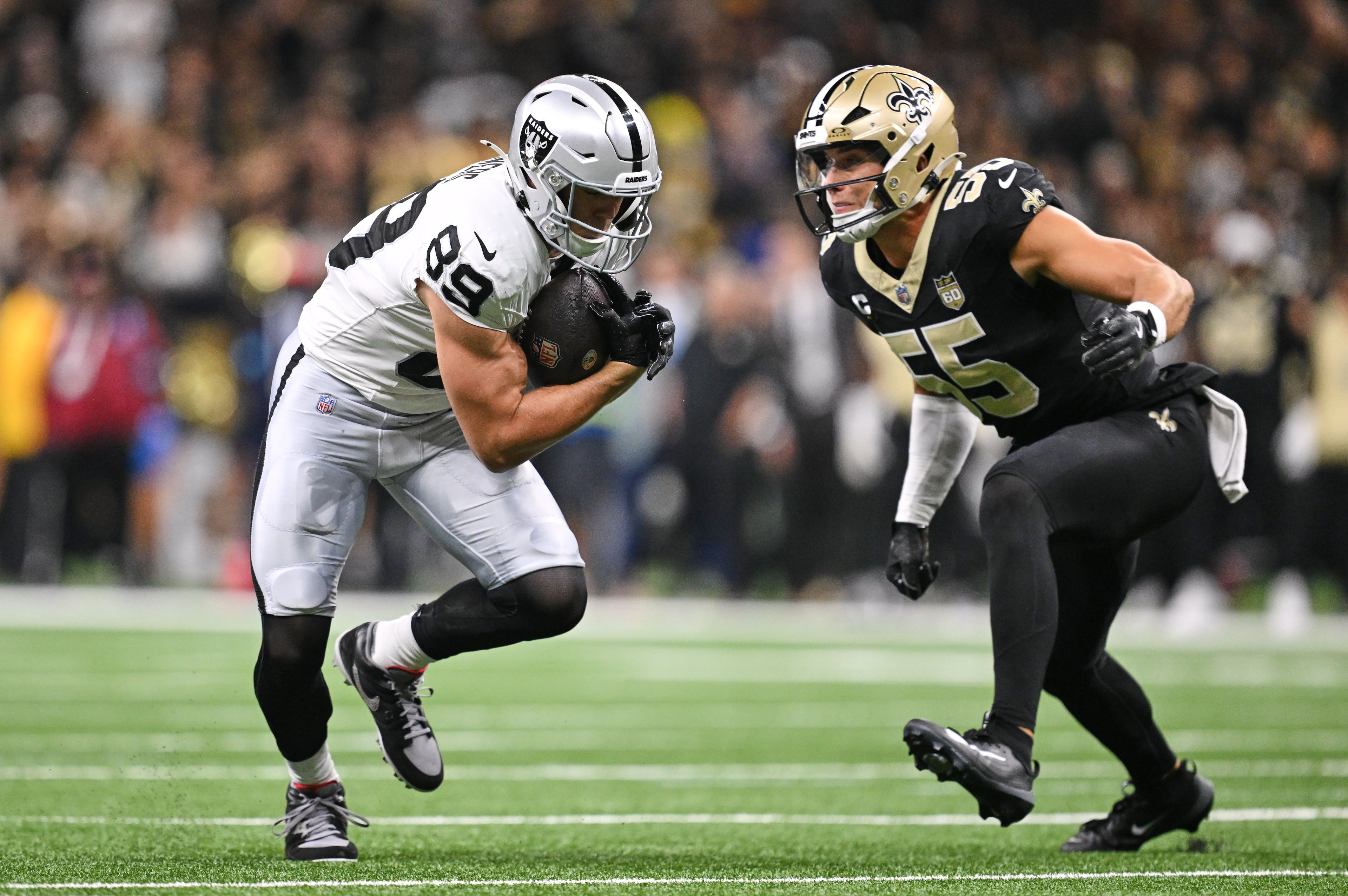 Raiders Saints Football