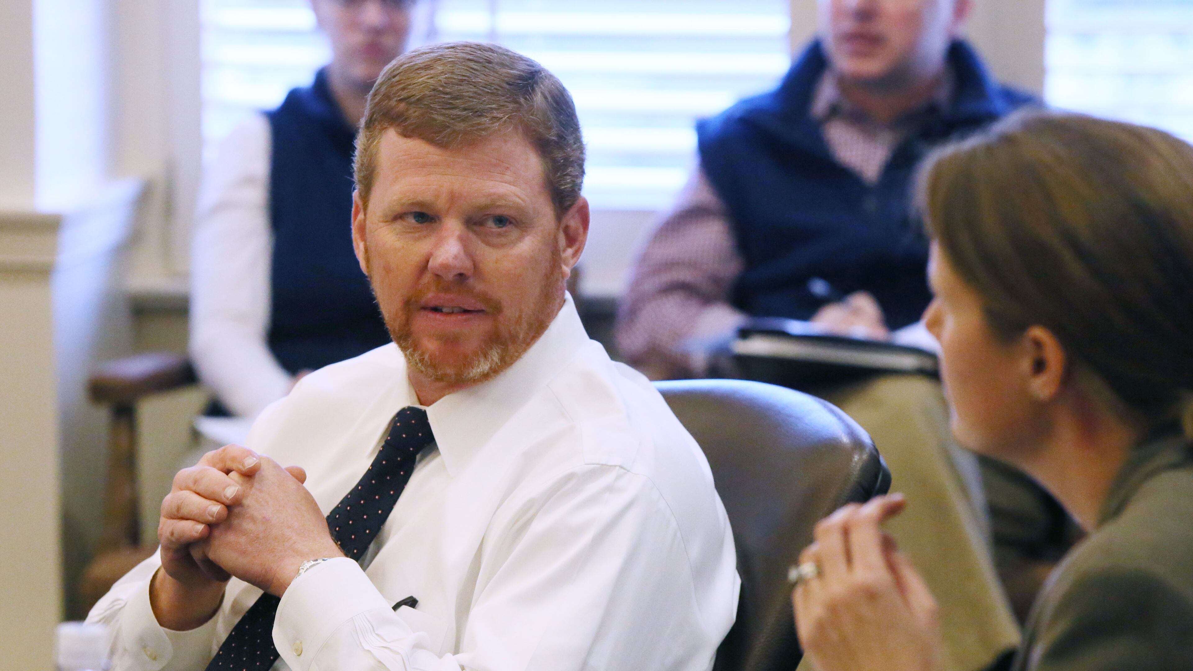 Gov. Nathan Deal's chief of staff Chris Riley. BOB ANDRES / BANDRES@AJC.COM