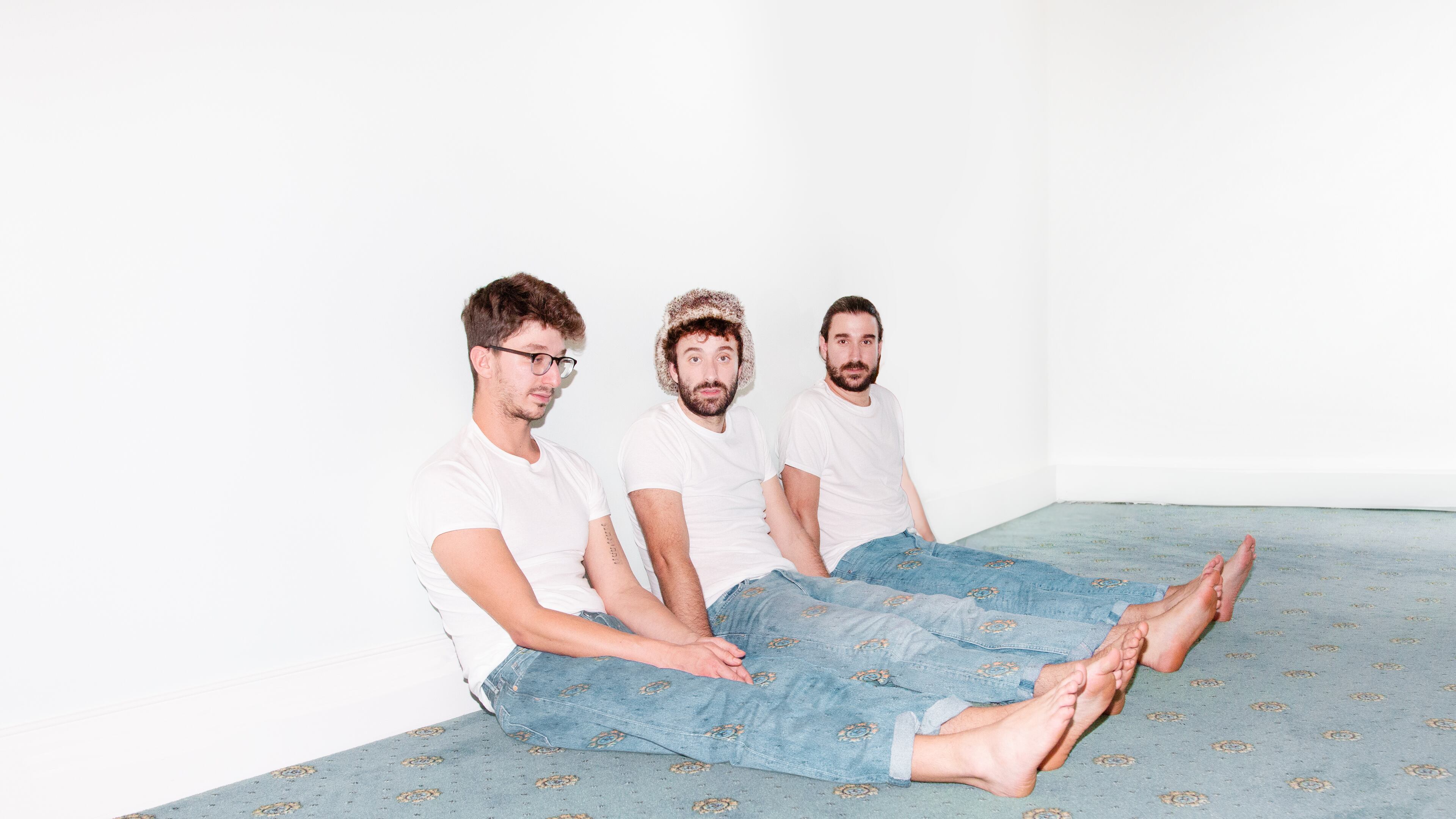 AJR consists of (from left) brothers Ryan, Jack and Adam Met. (Courtesy of Kyle Berger)