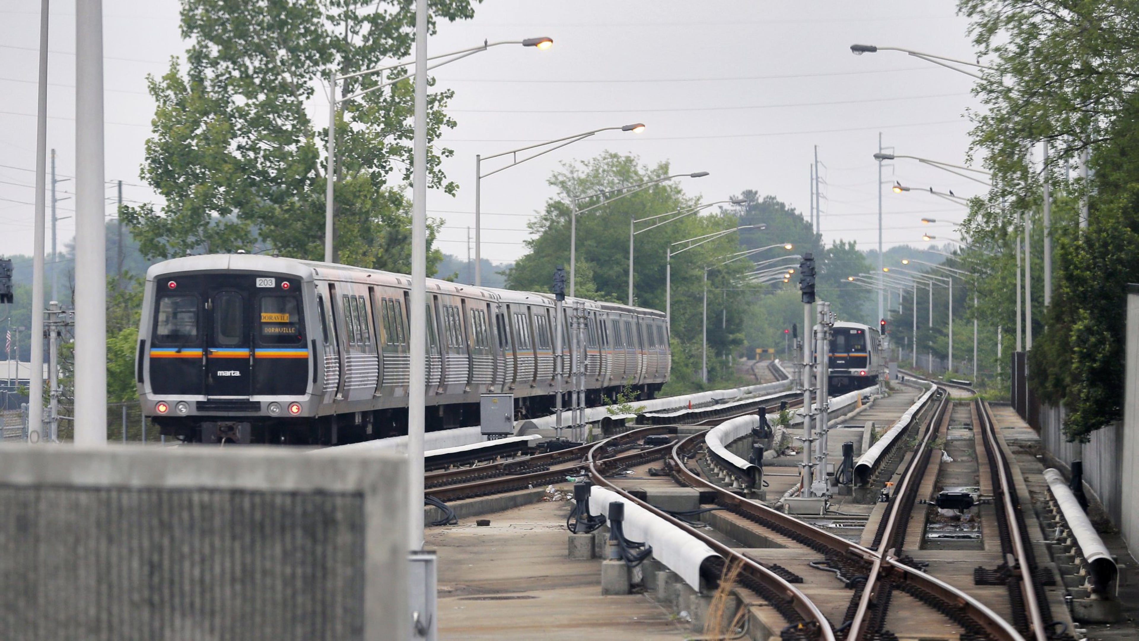 MARTA expansion could be part of a Fulton County transit plan. BOB ANDRES /BANDRES@AJC.COM AJC FILE PHOTO