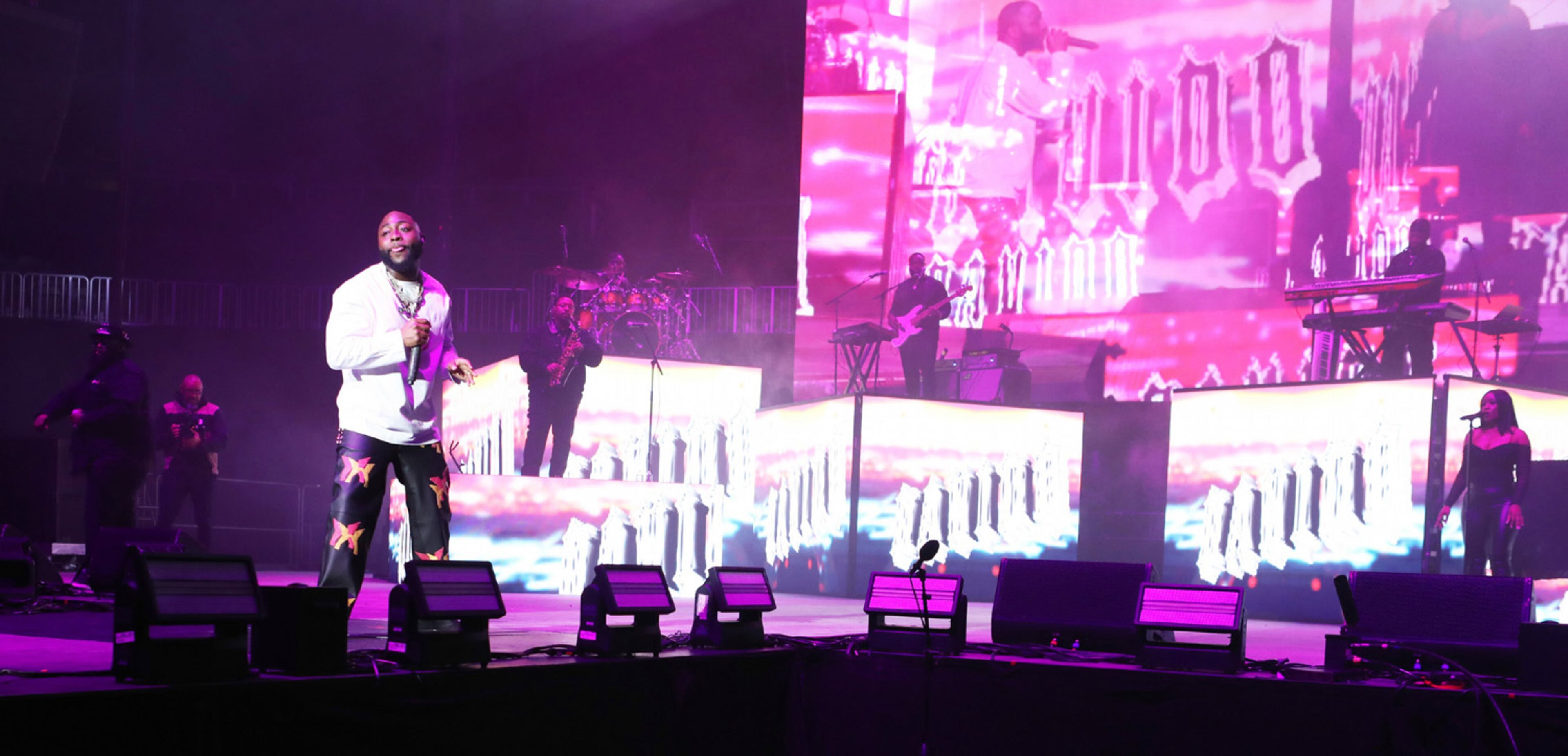 Davido rocked the State Farm Arena on Thursday, Nov. 21, 2024 at his Davido & Friends Birthday Concert. Openers included Papoose, Cuhdeejah, Emmerson, Ecool, Lala and Jay Zen.
Robb Cohen for the Atlanta Journal-Constitution