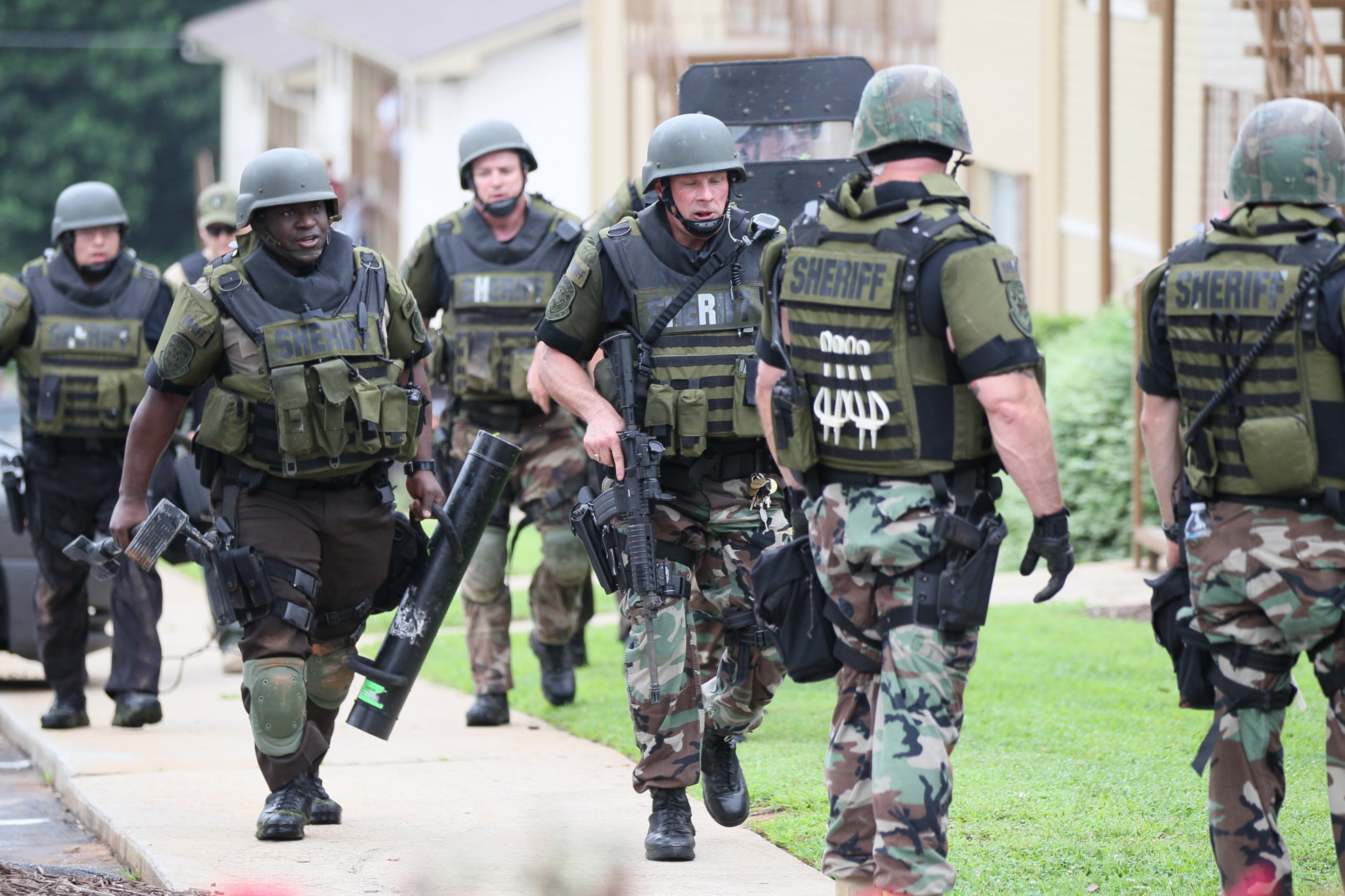 A Cobb County police officer was shot while on a routine patrol shortly after 1 a.m. He was shot during an encounter with a man walking through Concord Chase Apartments on Hurt Road near Smyrna. Friday morning, dozens of police officers scoured the area for the suspect.