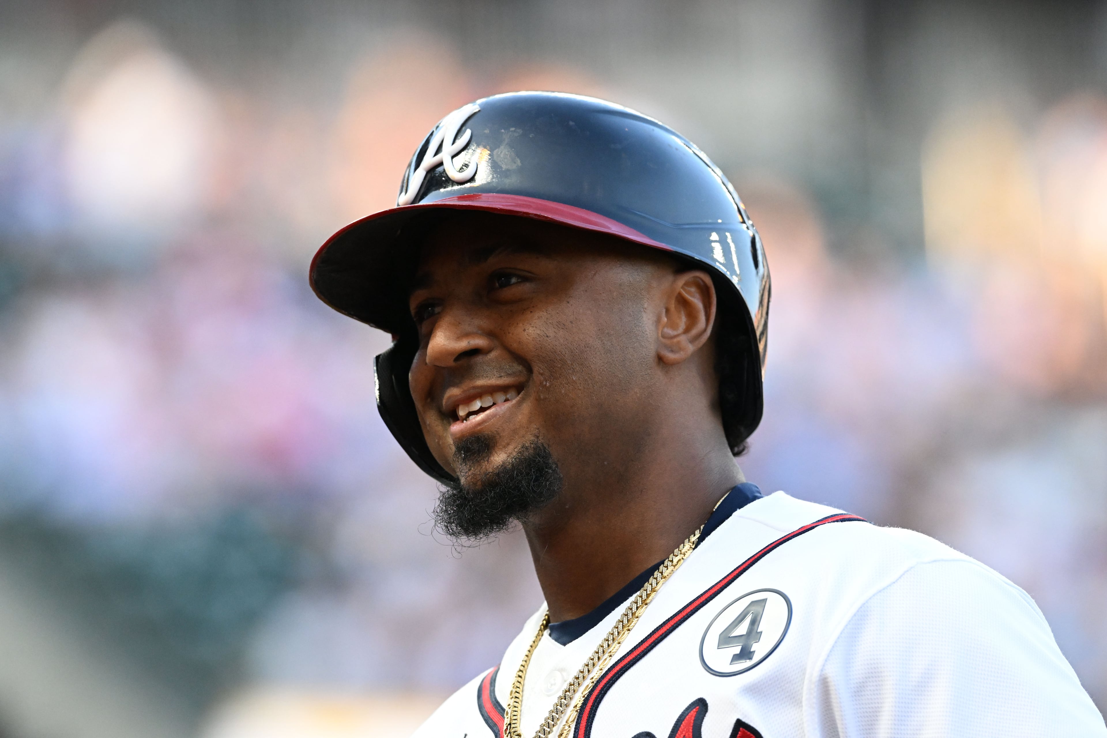 Braves second baseman Ozzie Albies tailed off later in the season, but he was one of the players who showed up in October. (Hyosub Shin/AJC)