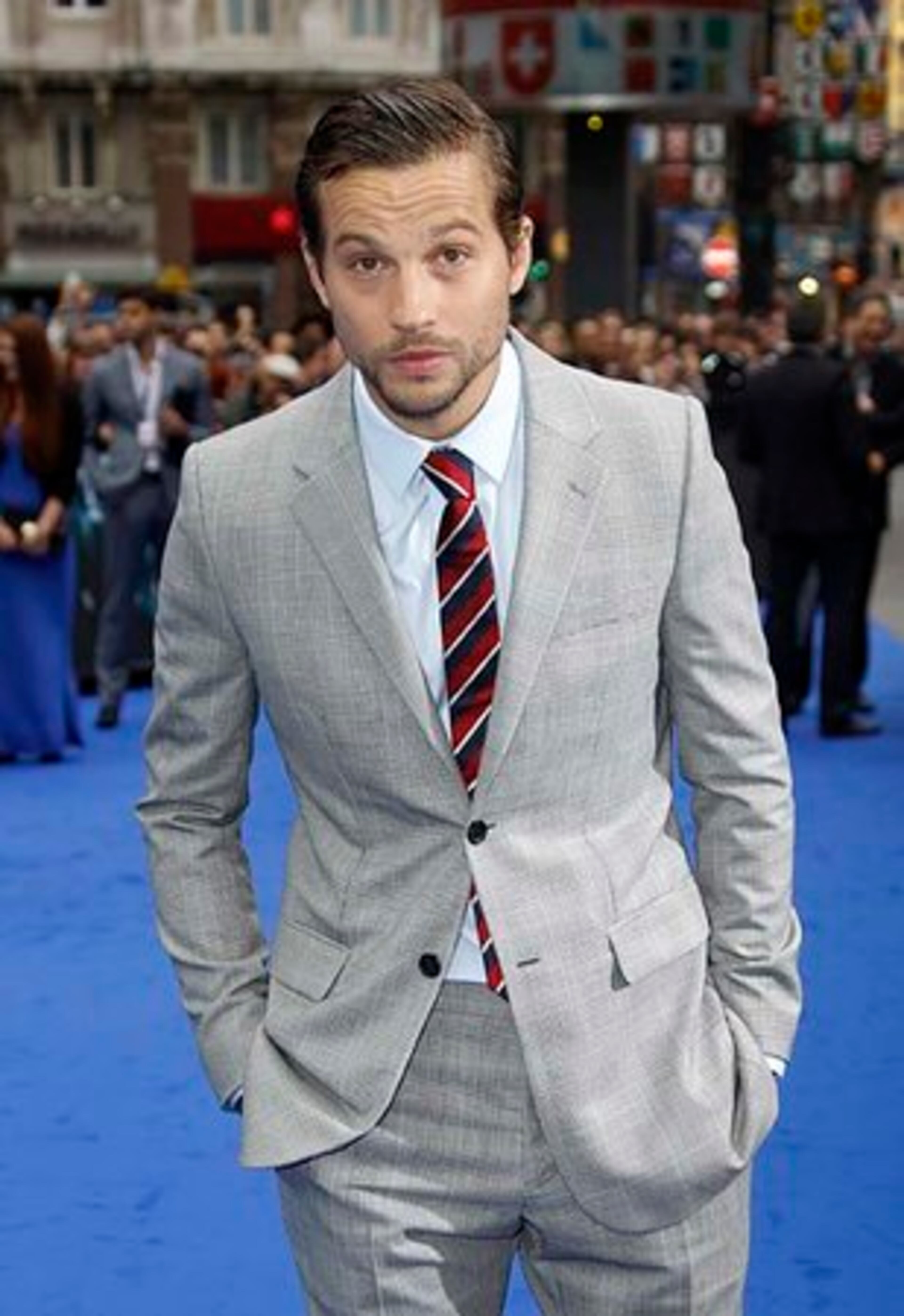 Actor Logan Marshall-Green arrives at a central London cinema for the World Premiere of Prometheus. "Prometheus" opens in the U.K. on Friday and in the U.S. on June 8.