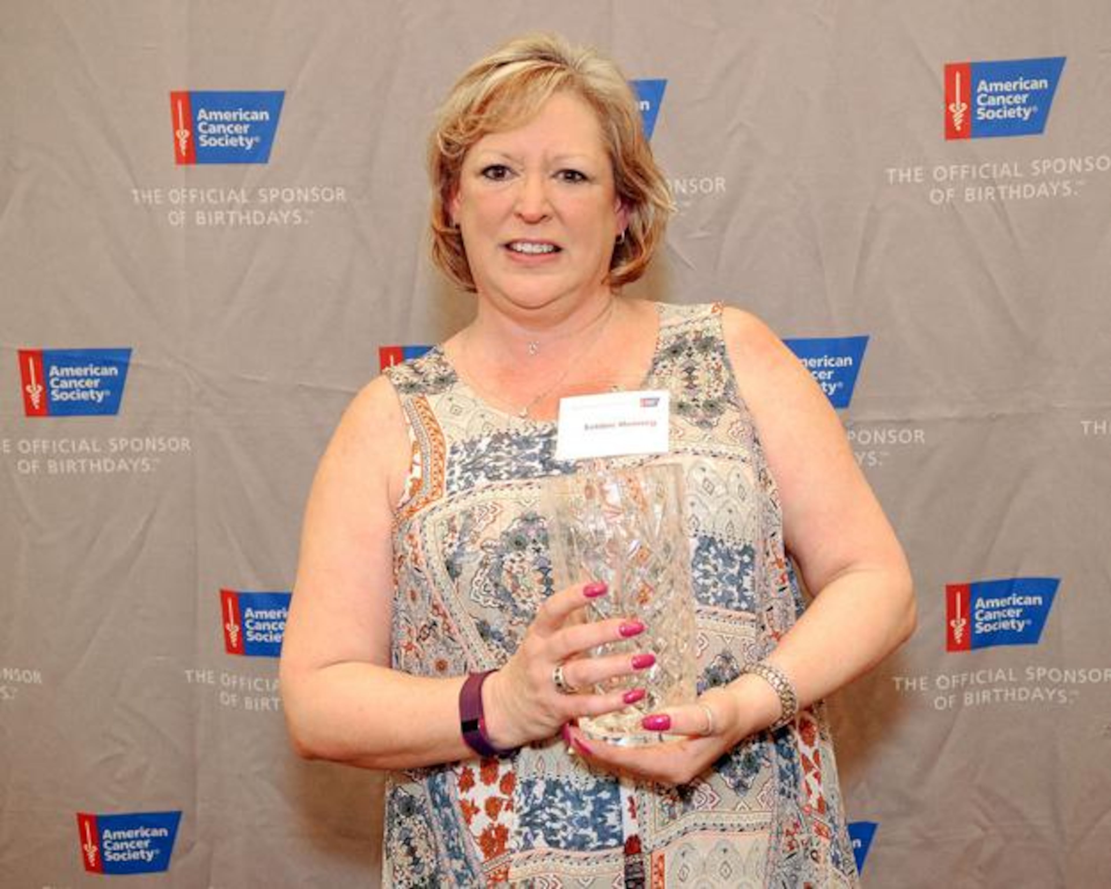 Bobbie Menneg was honored by the American Cancer Society as the Gwinnett Volunteer of the Year in 2016. (File photo/Gwinnett Daily Post)