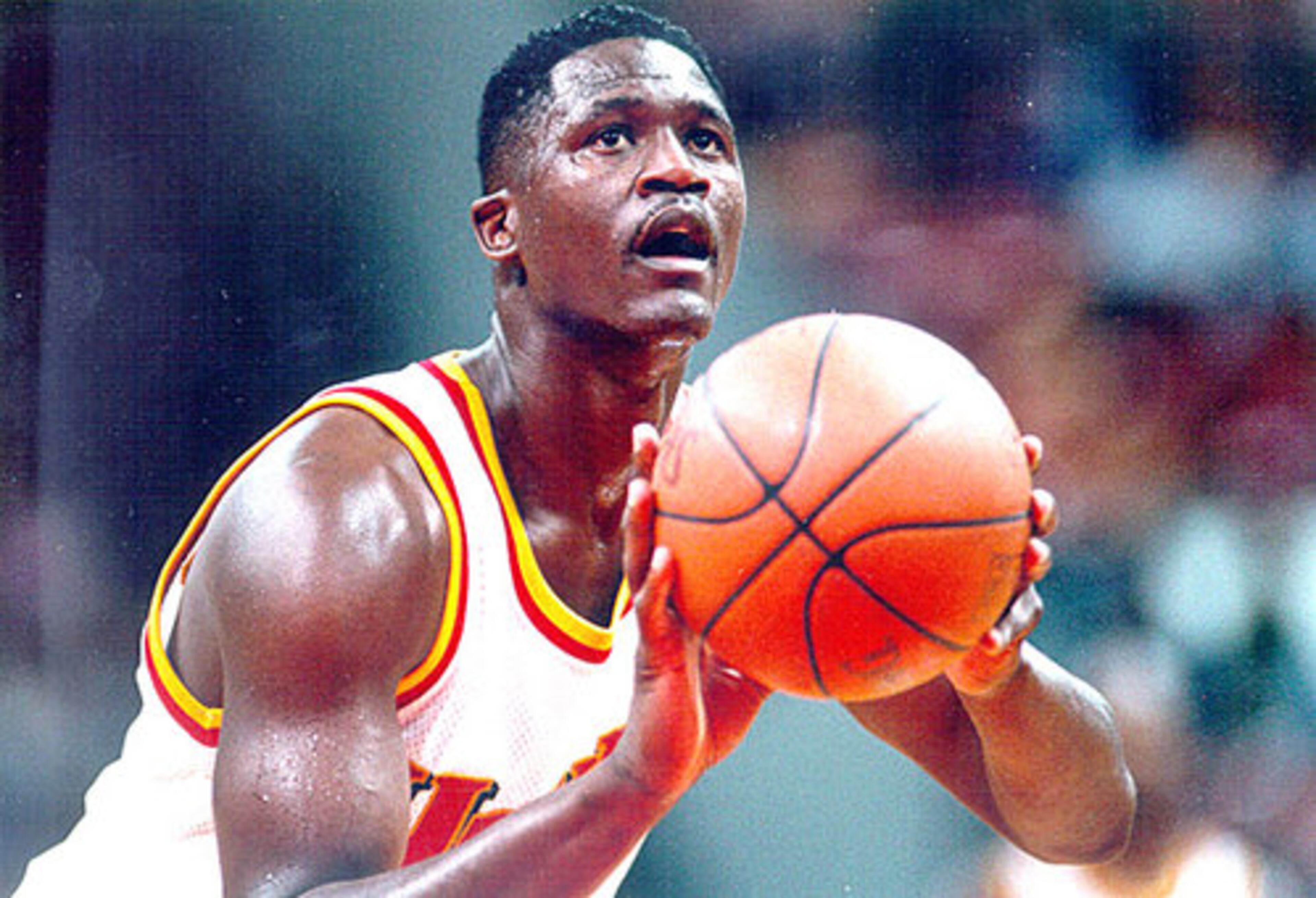 Dominique Wilkins starred at the University of Georgia and became an Atlanta icon after spending 13 ultra-successful seasons with the Hawks. The Human Highlight Reel was traded to the Los Angeles Clippers for Danny Manning in February 1994.