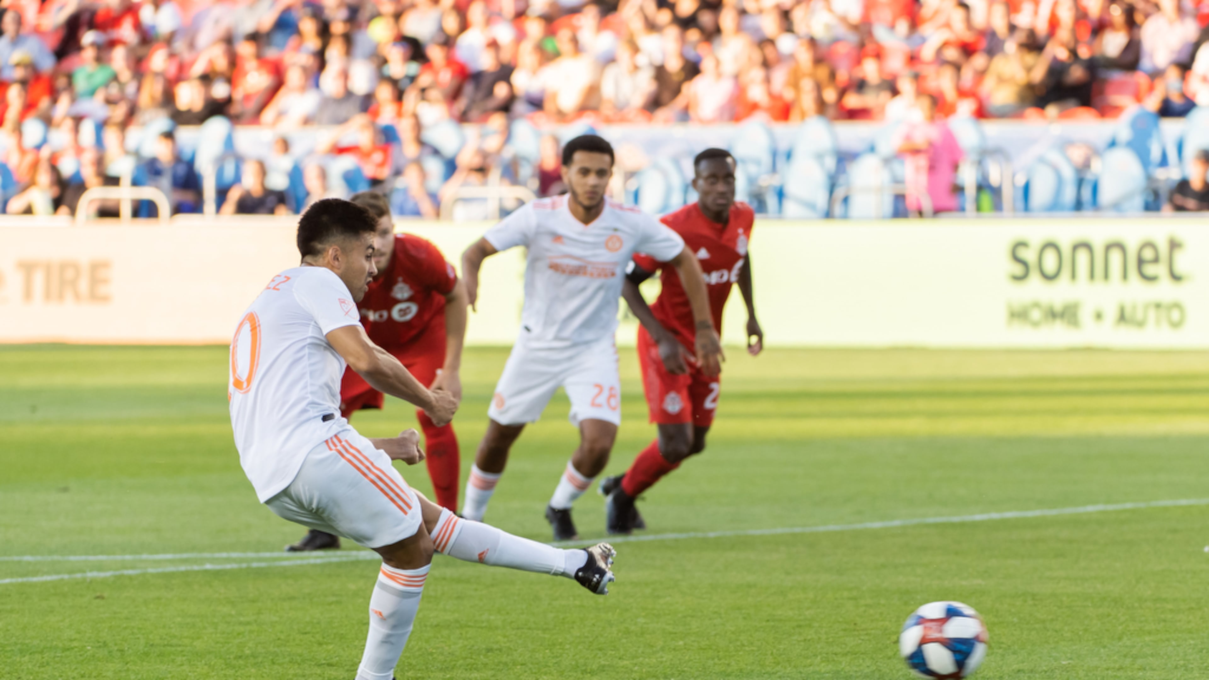 Atlanta United at Toronto FC. BMO Field - June 26, 2019. PHOTO: Steve Kingsman / Freestyle Photography for Atlanta United
