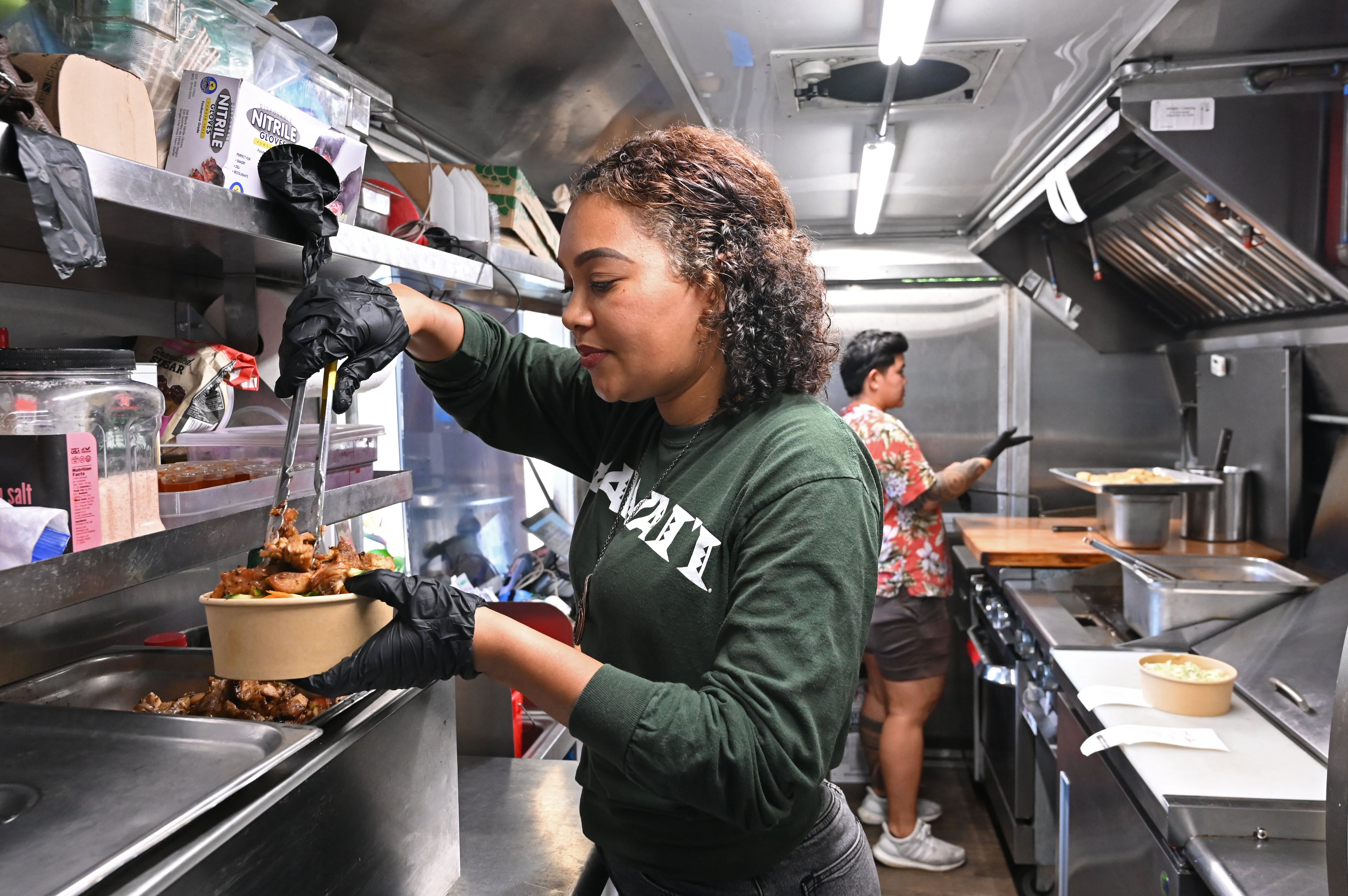 Jess Gorsuch and Sara Siv, owners of Hapa Kitchen