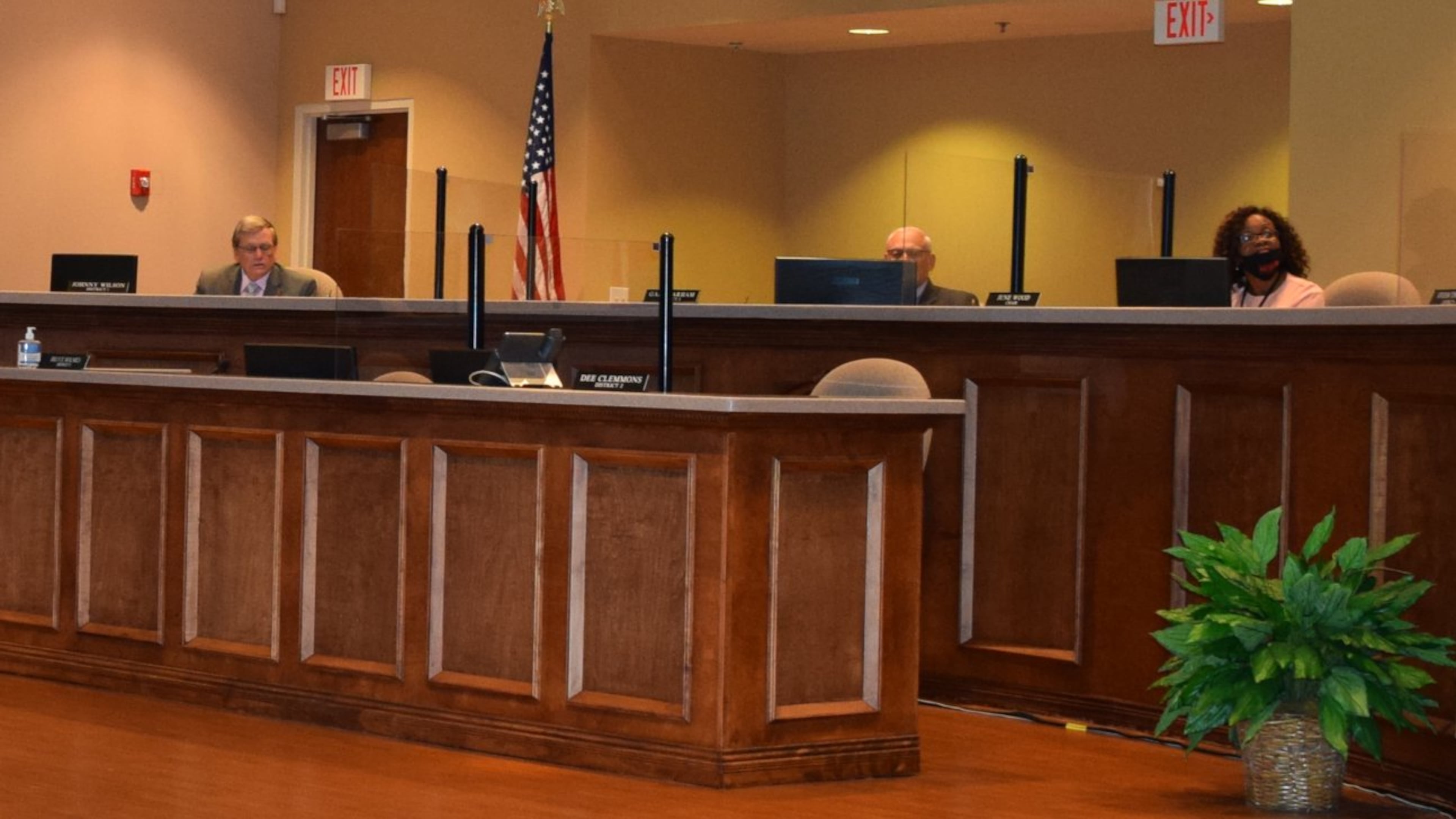 The Board of Commissioners meeting Oct. 6.