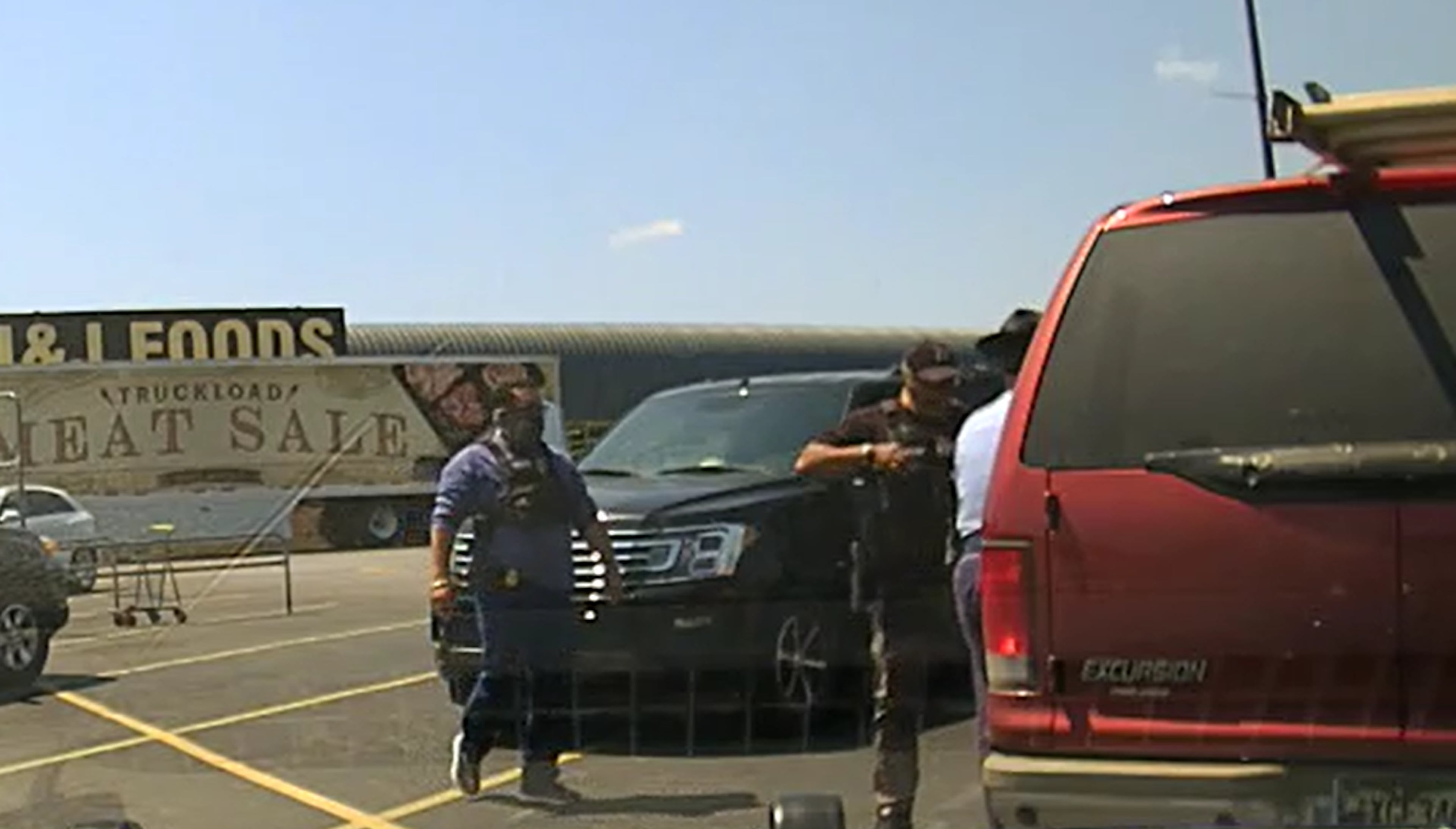 ICE agents arrest driver of car pulled over by GSP trooper in Gainesville in June 2025. (Courtesy of Georgia State Patrol)