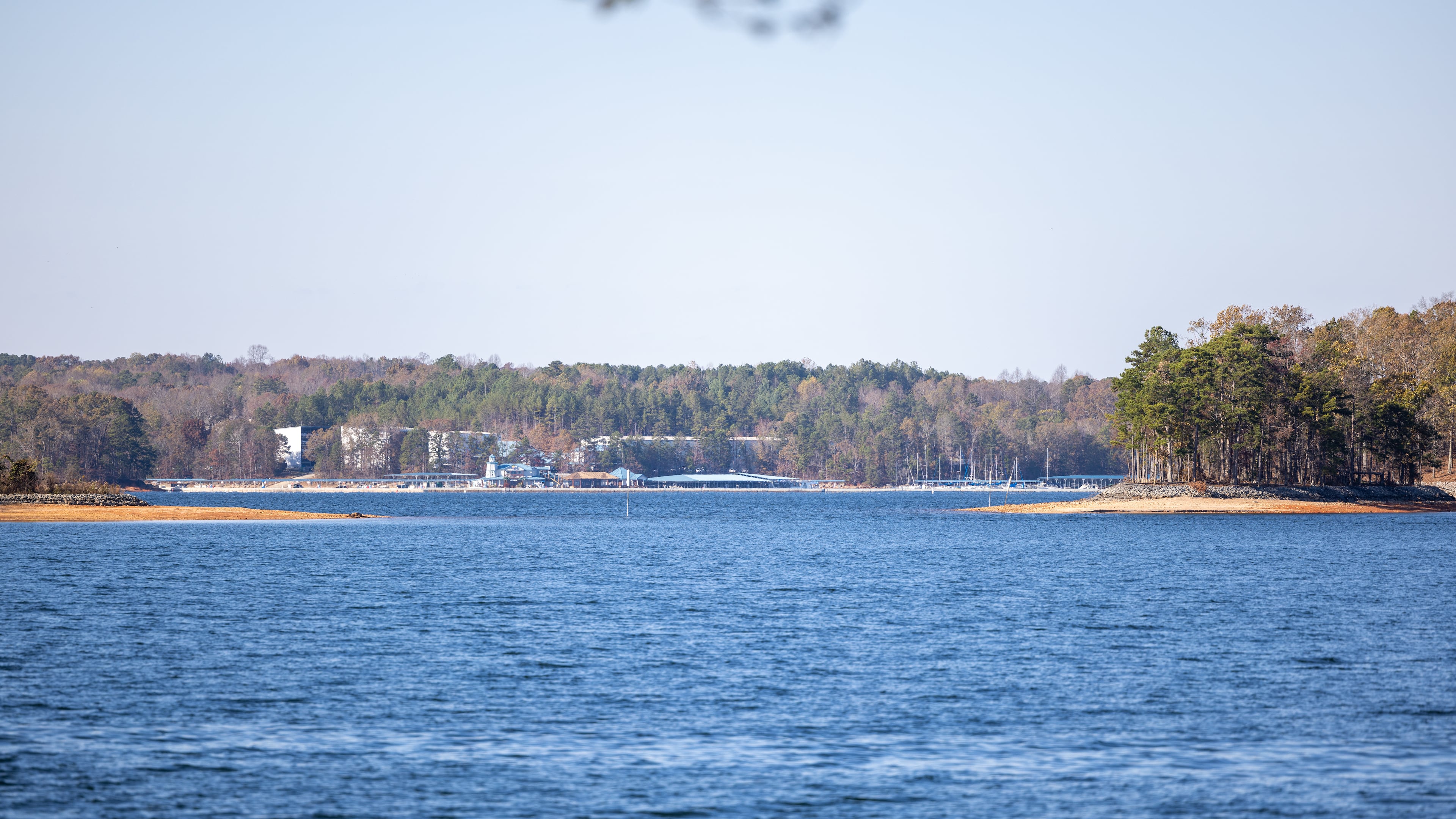 Lake Lanier is shown in 2022. A 27-year-old drowned in the lake late Saturday afternoon, June 14, 2025. (AJC File)