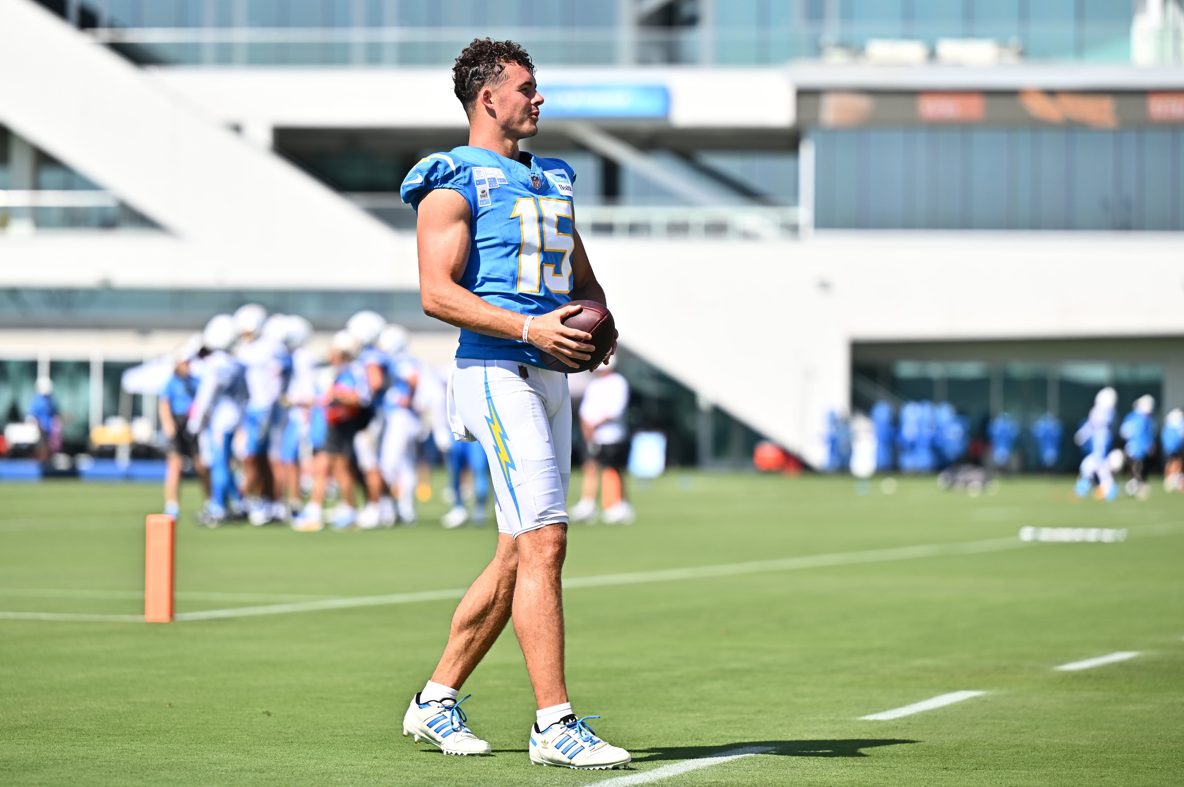 Chargers Camp Football Ladd McConkey