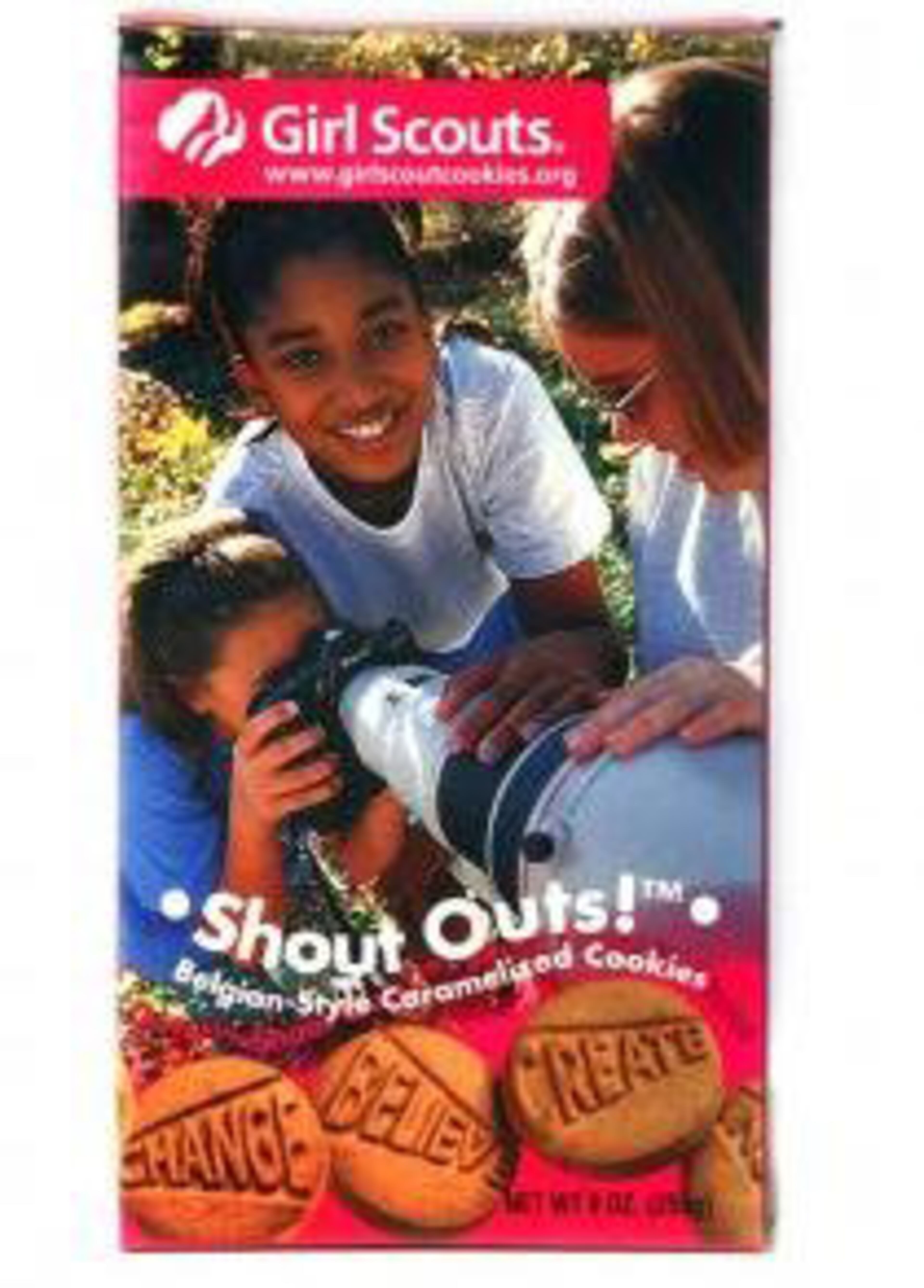 SHOUT OUTS (Not available in Georgia) -- Belgian style caramelized cookie.