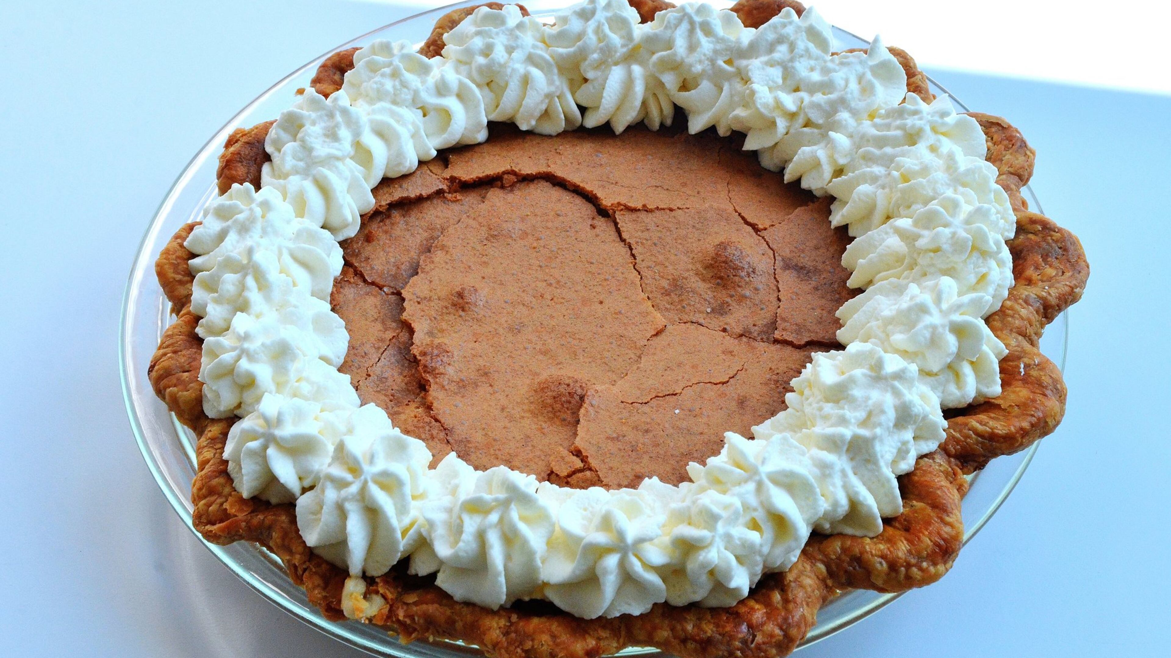 Brown Butter Chess Pie, developed by Briana Carson of Crave Pie Studio, wins even more fans with its bourbon whipped cream topping. STYLING BY BRIANA CARSON / CONTRIBUTED BY CHRIS HUNT PHOTOGRAPHY