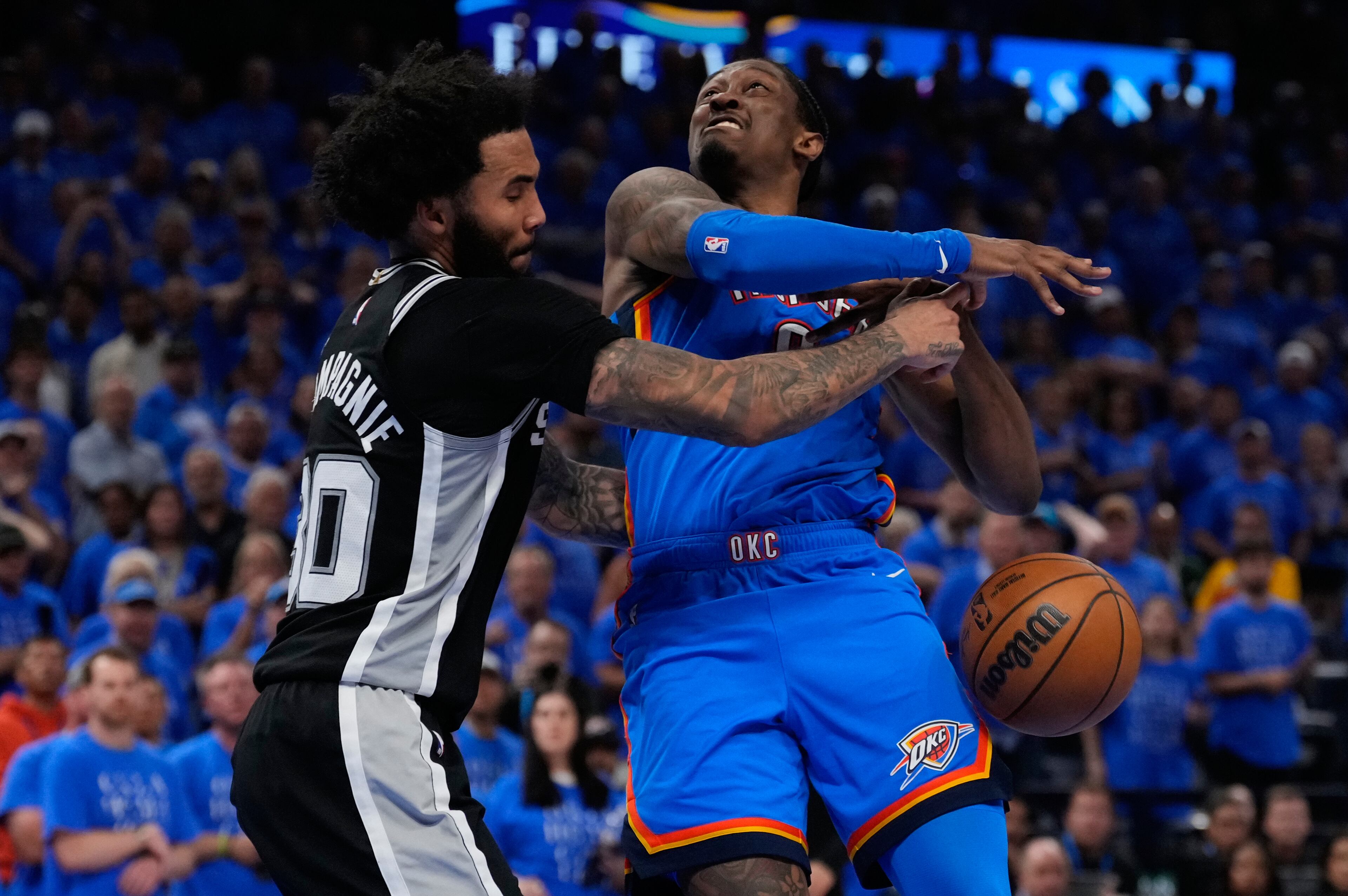Spurs Thunder Basketball