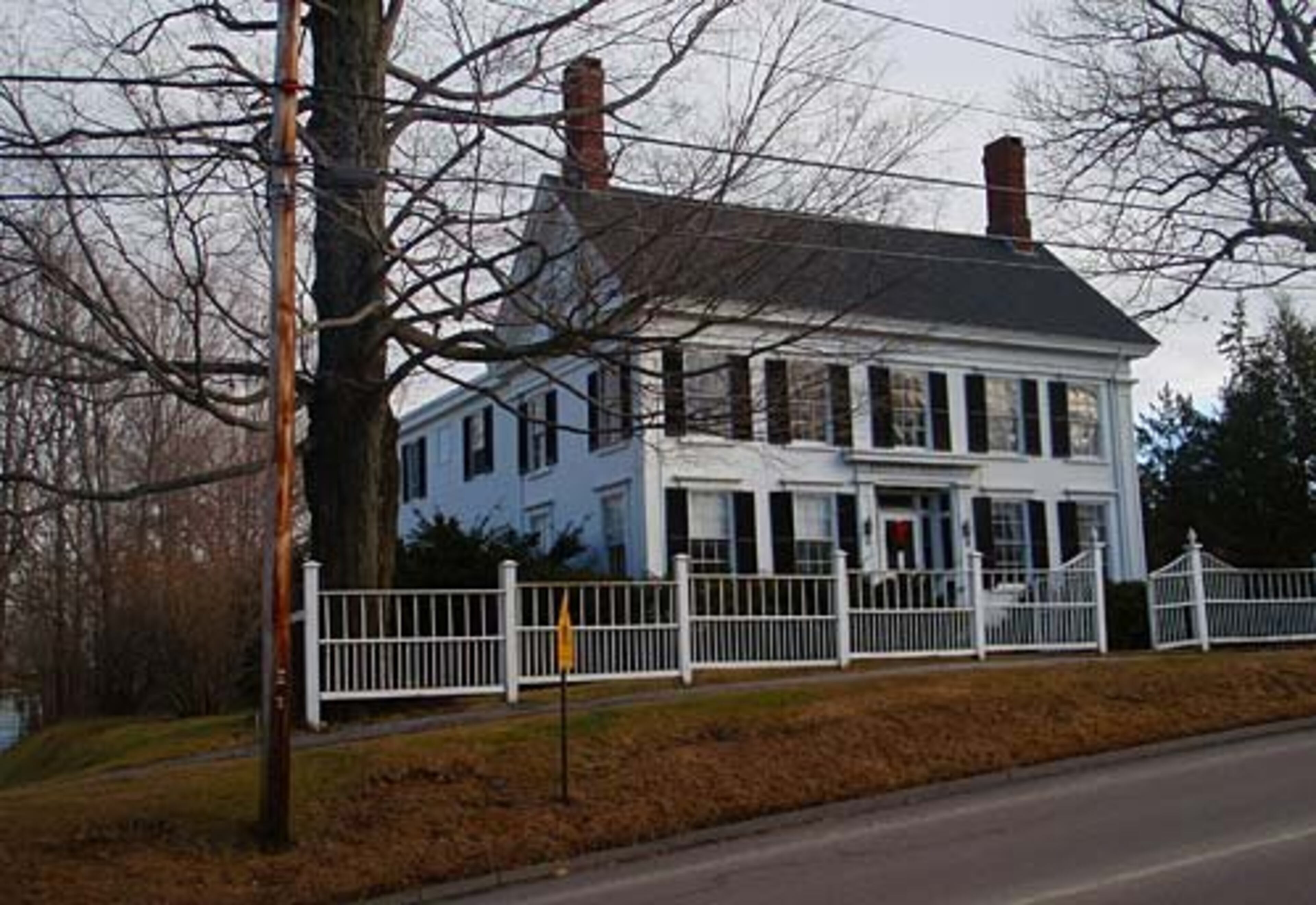 It's not quite as ornate as Joshua Chamberlain's, but the house at 63 Federal St. where Harriet Beecher Stowe lived is a National Historic Landmark.