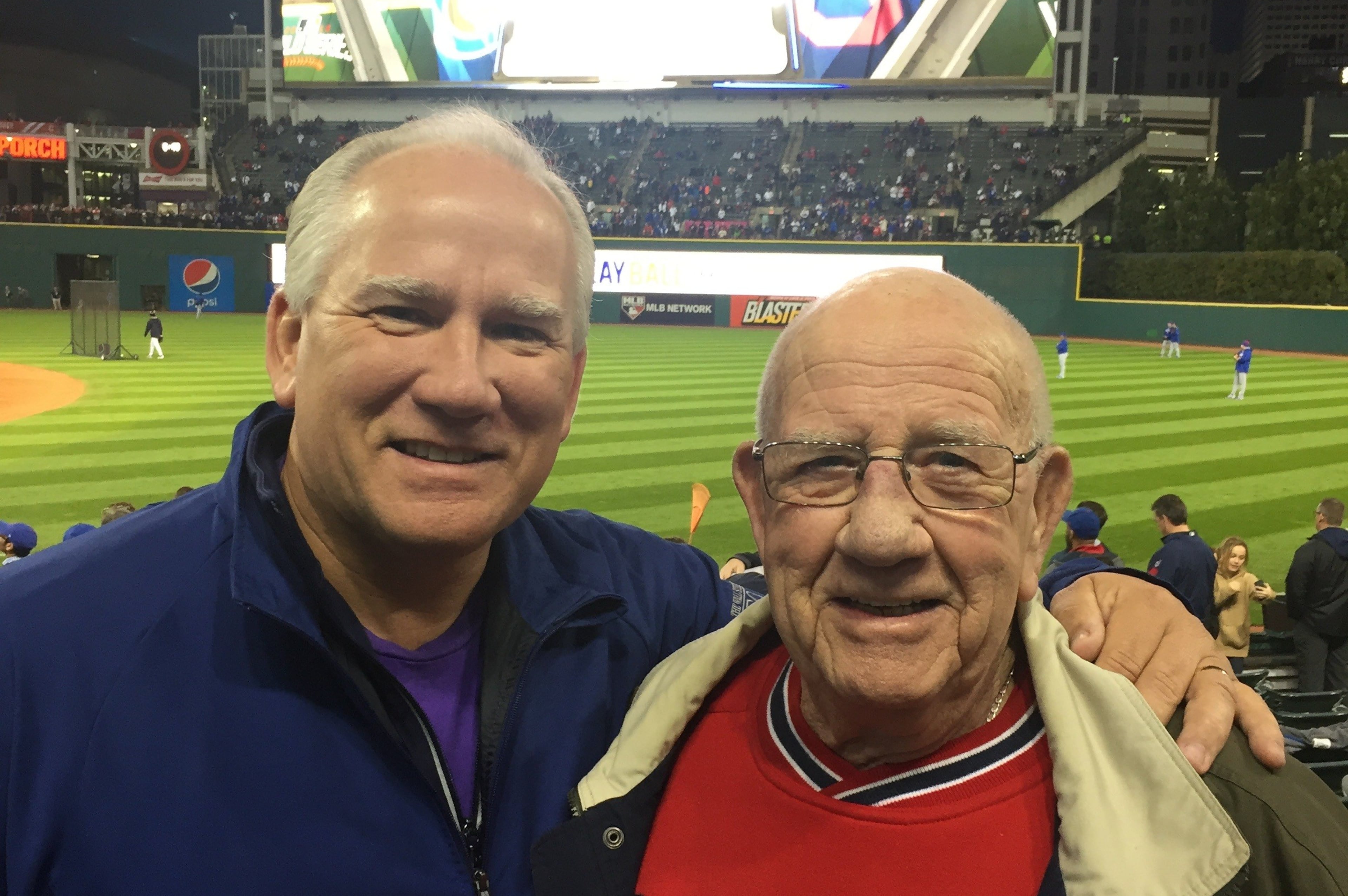 Jim King Jr. and Jim King Sr.