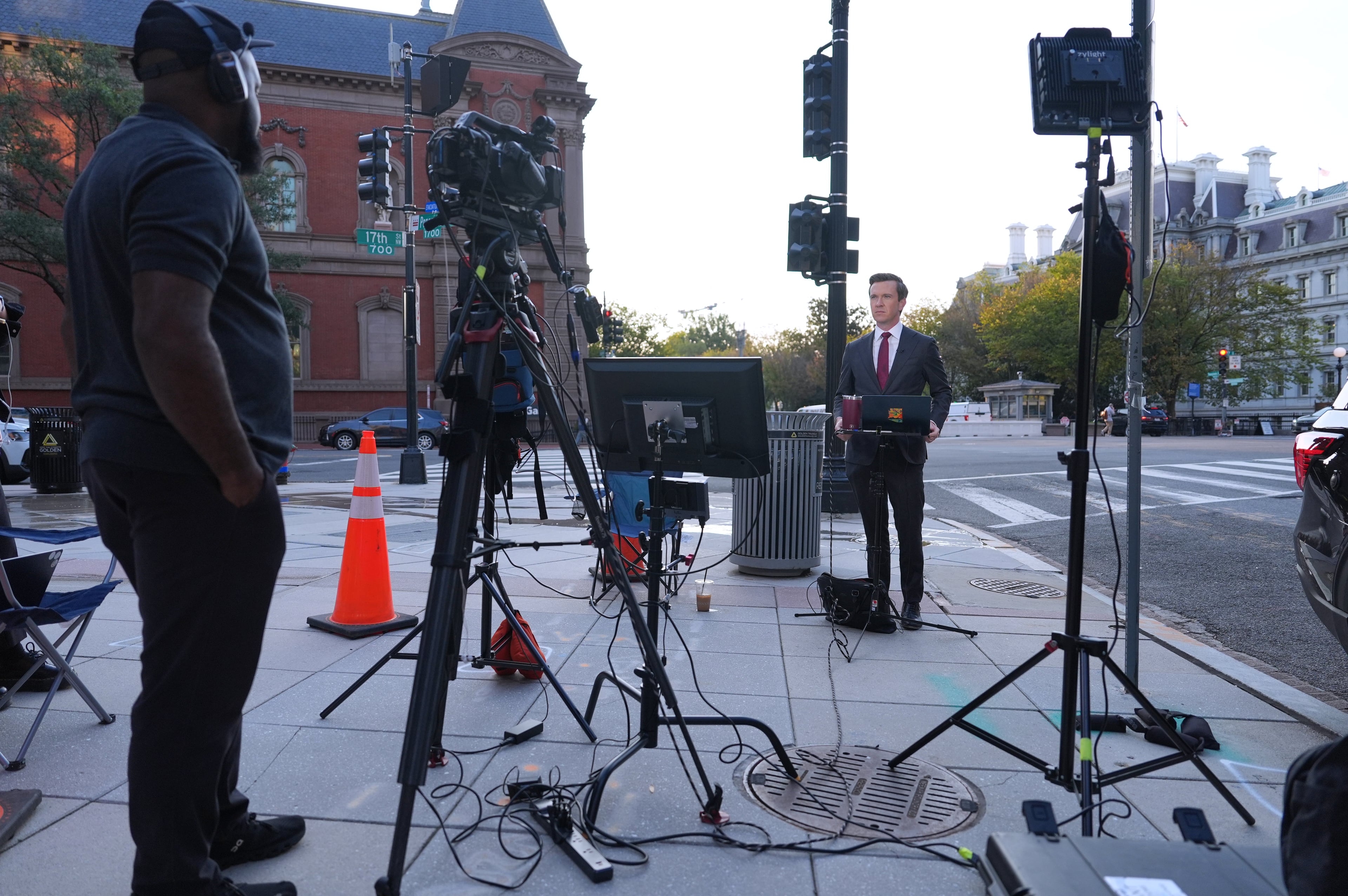 APTOPIX Trump News Media
