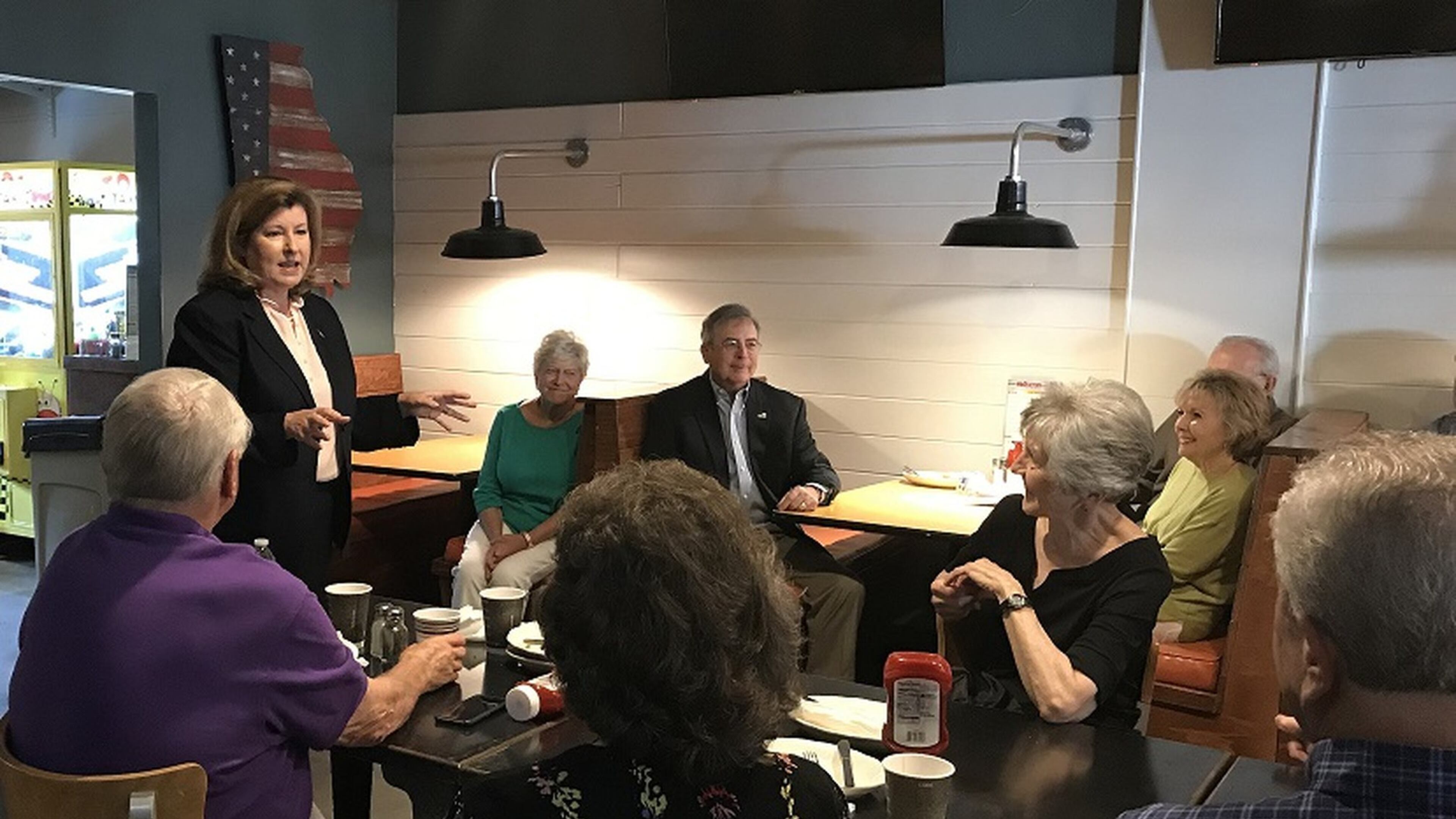 Republican U.S. Rep. Karen Handel of Roswell said Monday Robert Mueller’s investigation of Russian meddling in the 2016 presidential election should continue, but be done expeditiously. “I’m in the camp of let’s follow the facts, wherever they go. Period. End of paragraph,” she said. “Mueller, do your job. Do it expeditiously. Do it fairly and justly and move it along.” JEREMY REDMON/jredmon@ajc.com