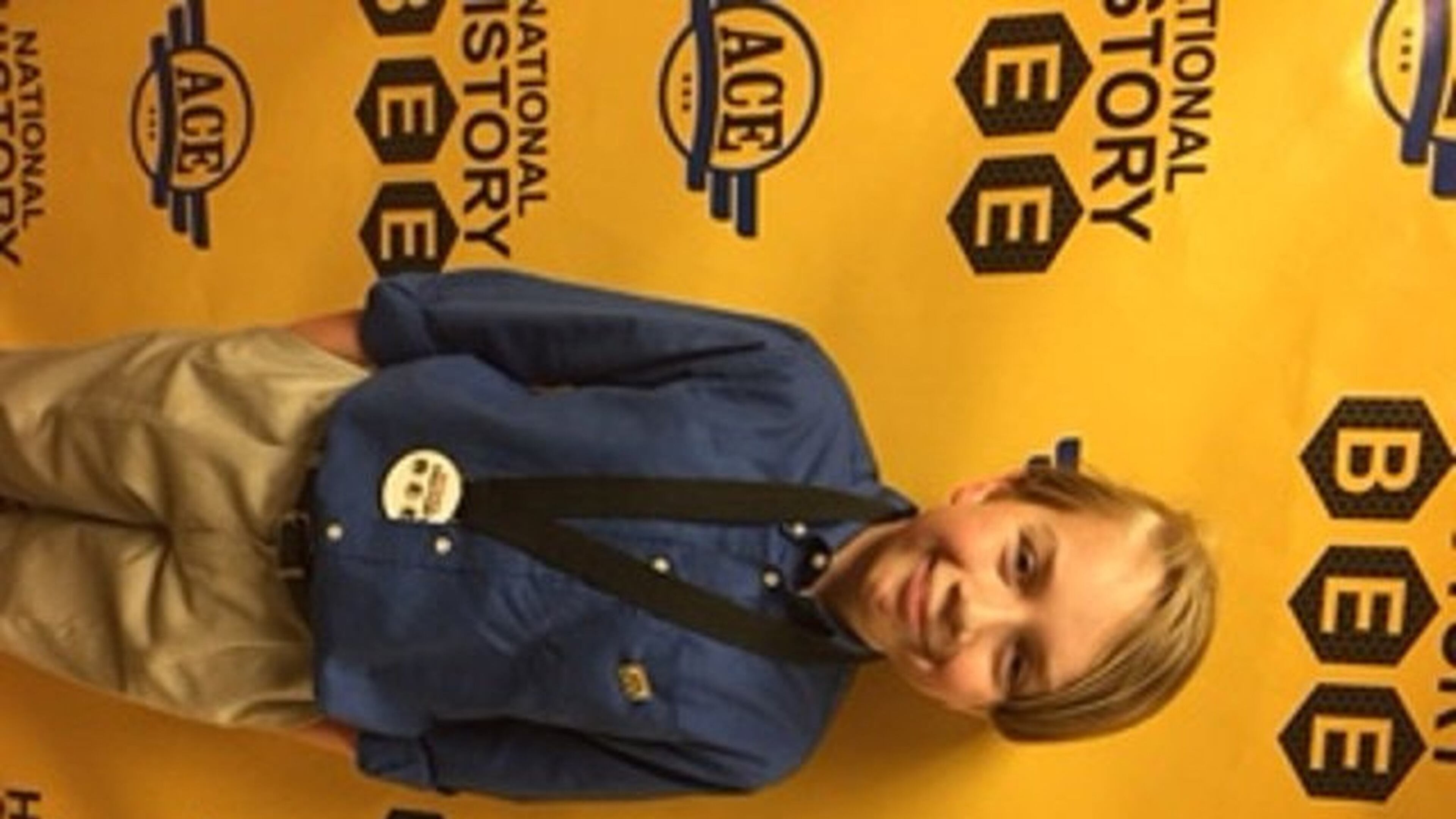 Spencer Mason of Free Home Elementary School competed in the Regional Finals of the National History Bee.