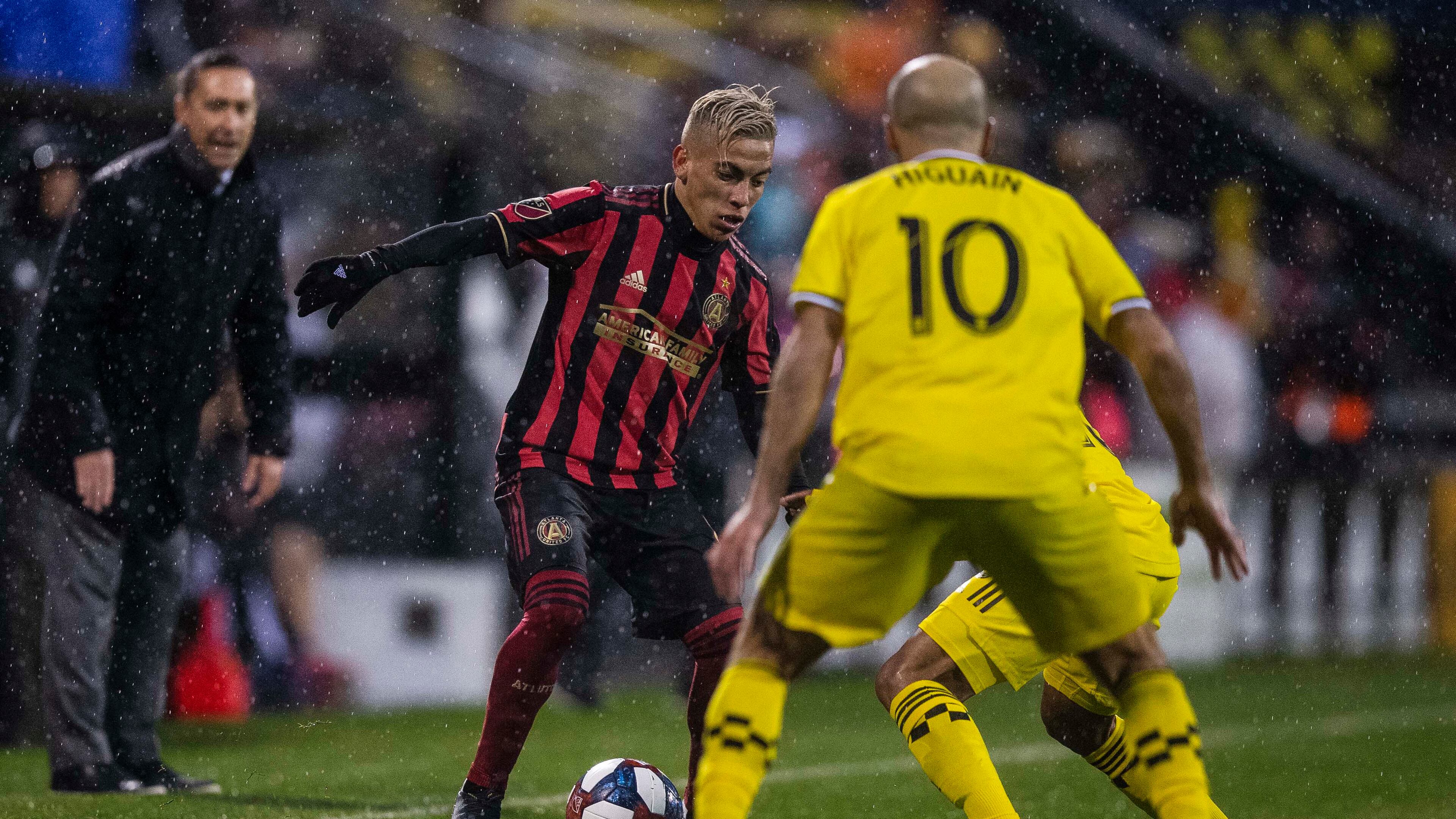 Atlanta United played Columbus on Saturday in an MLS game at Mapfre Stadium in Columbus, Ohio. (Atlanta United)