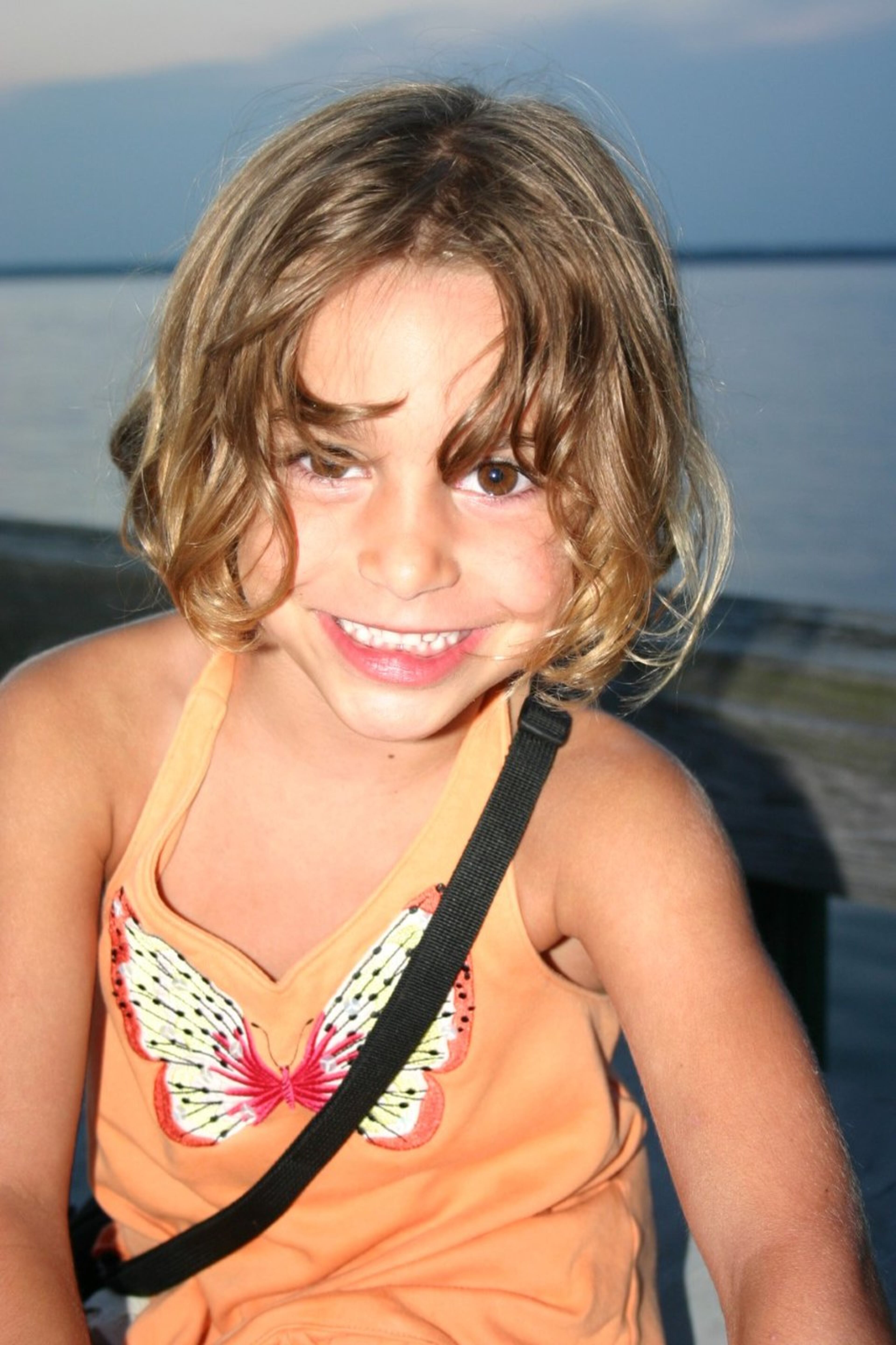 A young Danielle Milburn