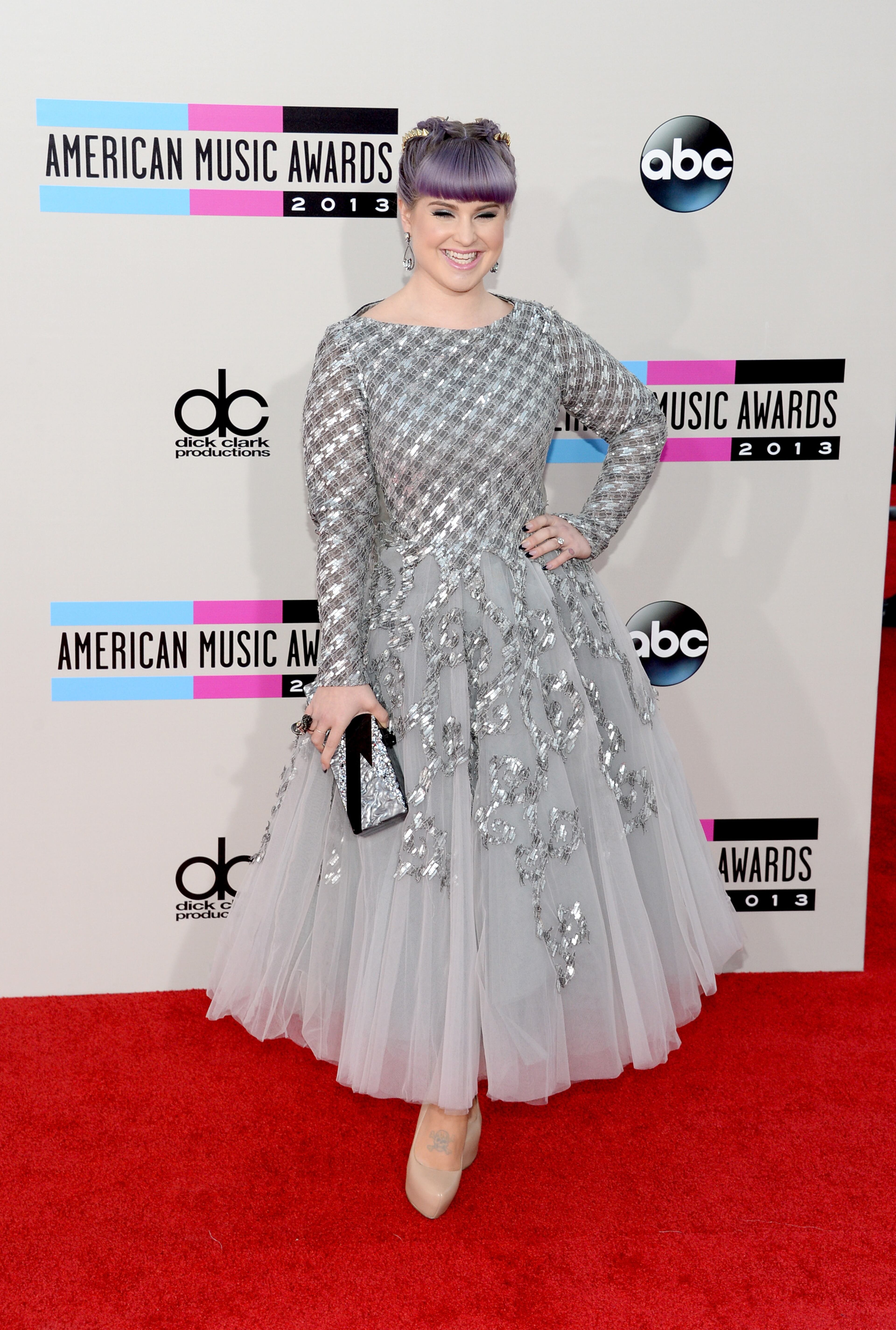 LOS ANGELES, CA - NOVEMBER 24: TV personality Kelly Osbourne attends the 2013 American Music Awards at Nokia Theatre L.A. Live on November 24, 2013 in Los Angeles, California. (Photo by Jason Kempin/Getty Images)