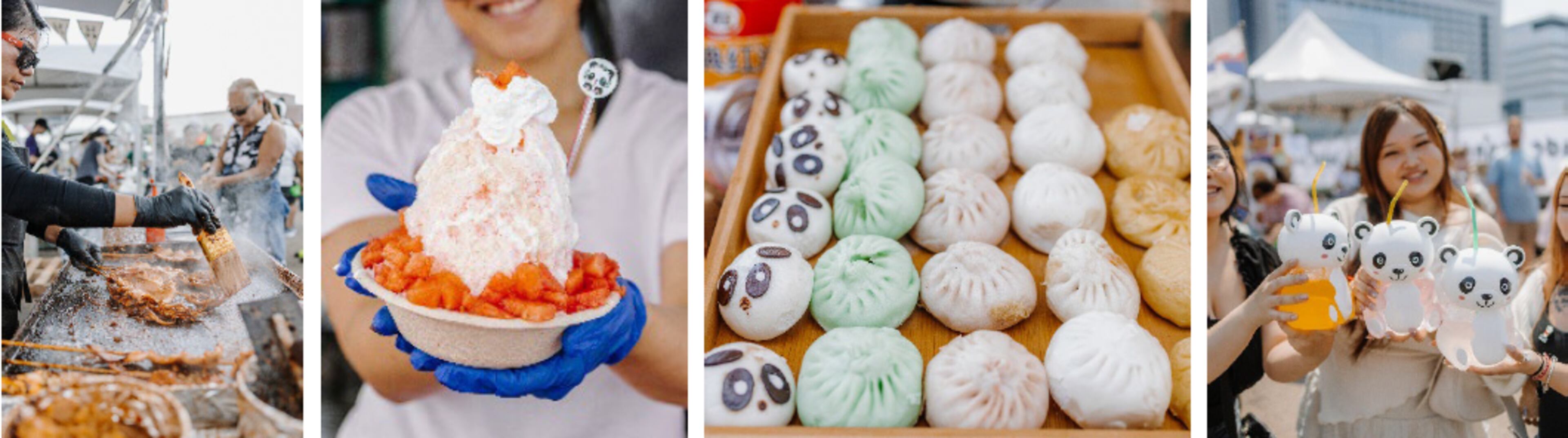 Images from the first Panda Fest at Atlantic Station in April 2025. (Courtesy of Panda Fest)