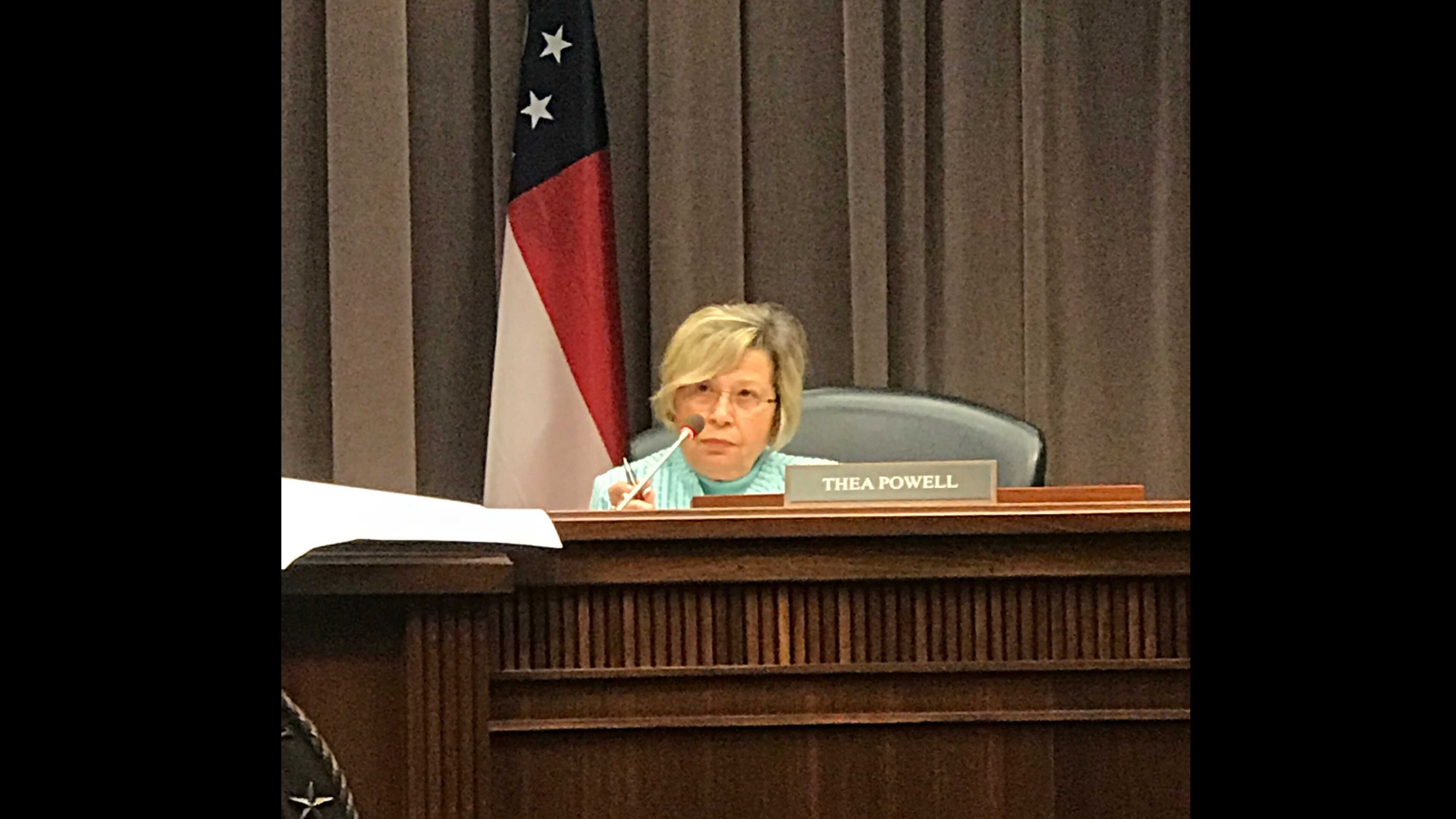 Planning Commissioner Thea Powell says she will be removed from the commission after speaking out against a tax hike. (Meris Lutz/AJC)