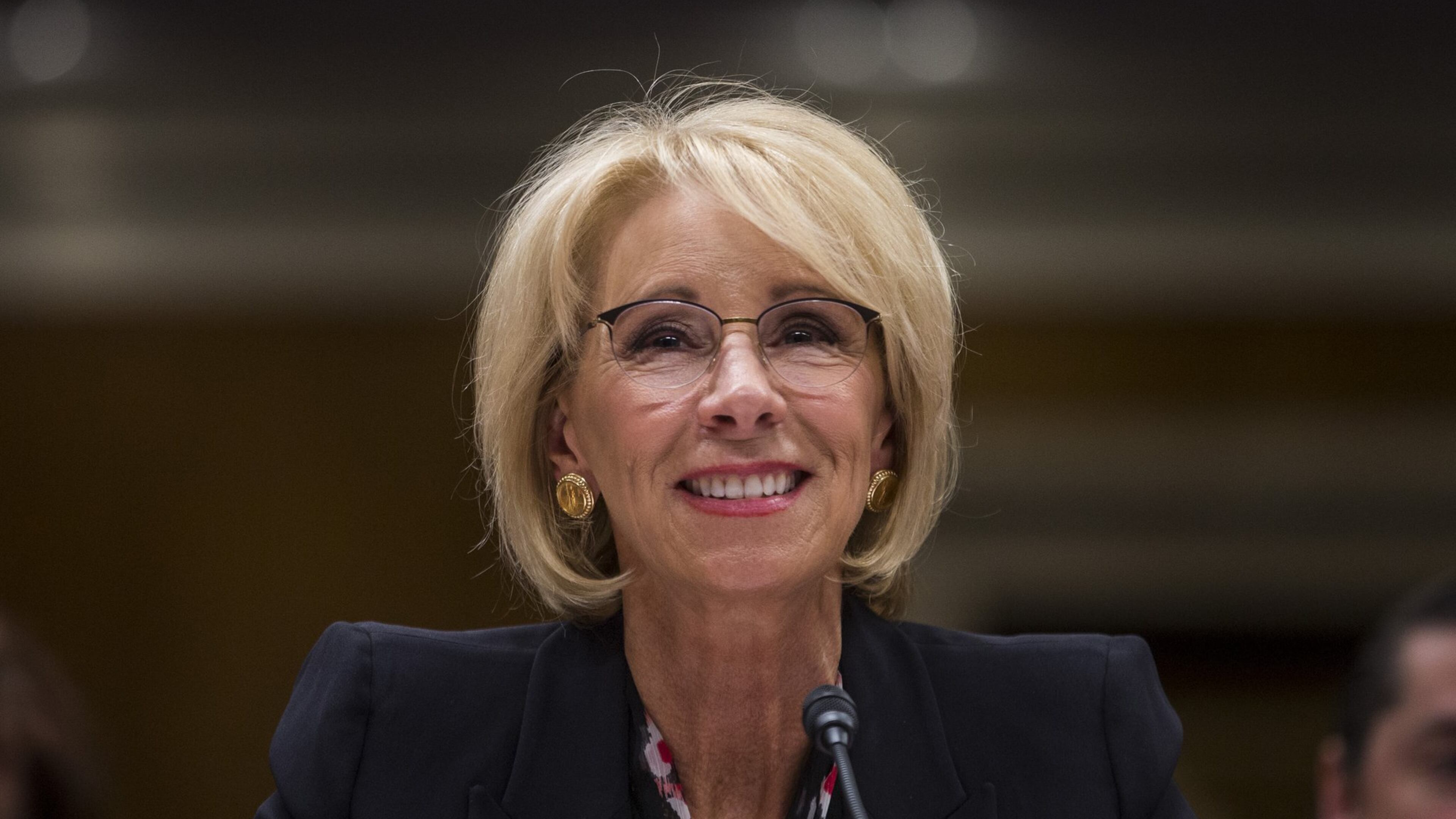 U.S. Secretary of Education Betsy DeVos. (Zach Gibson/Getty Images)