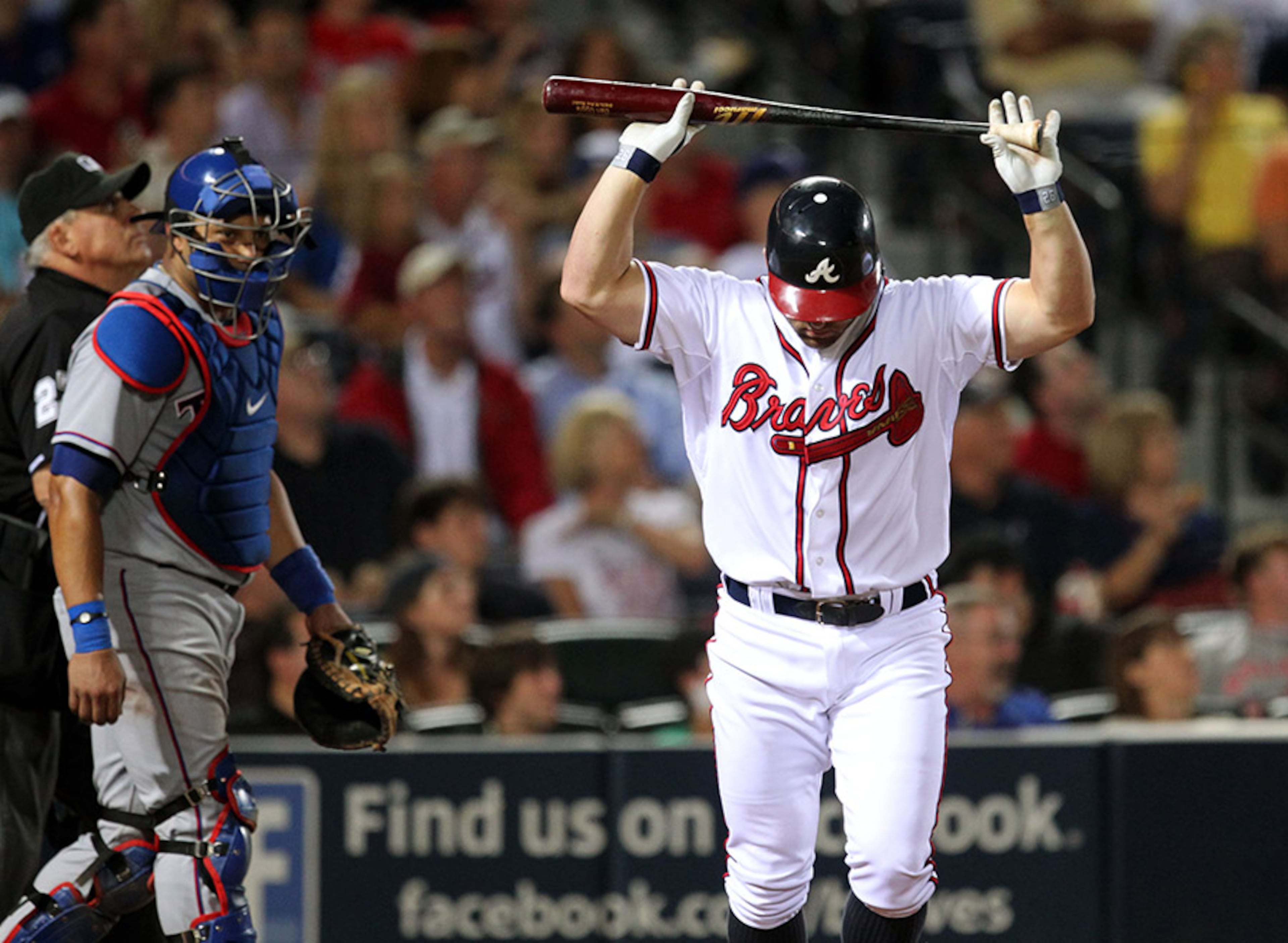 Dan Uggla had 535 strikeouts in 1,701 at-bats for the Braves.
