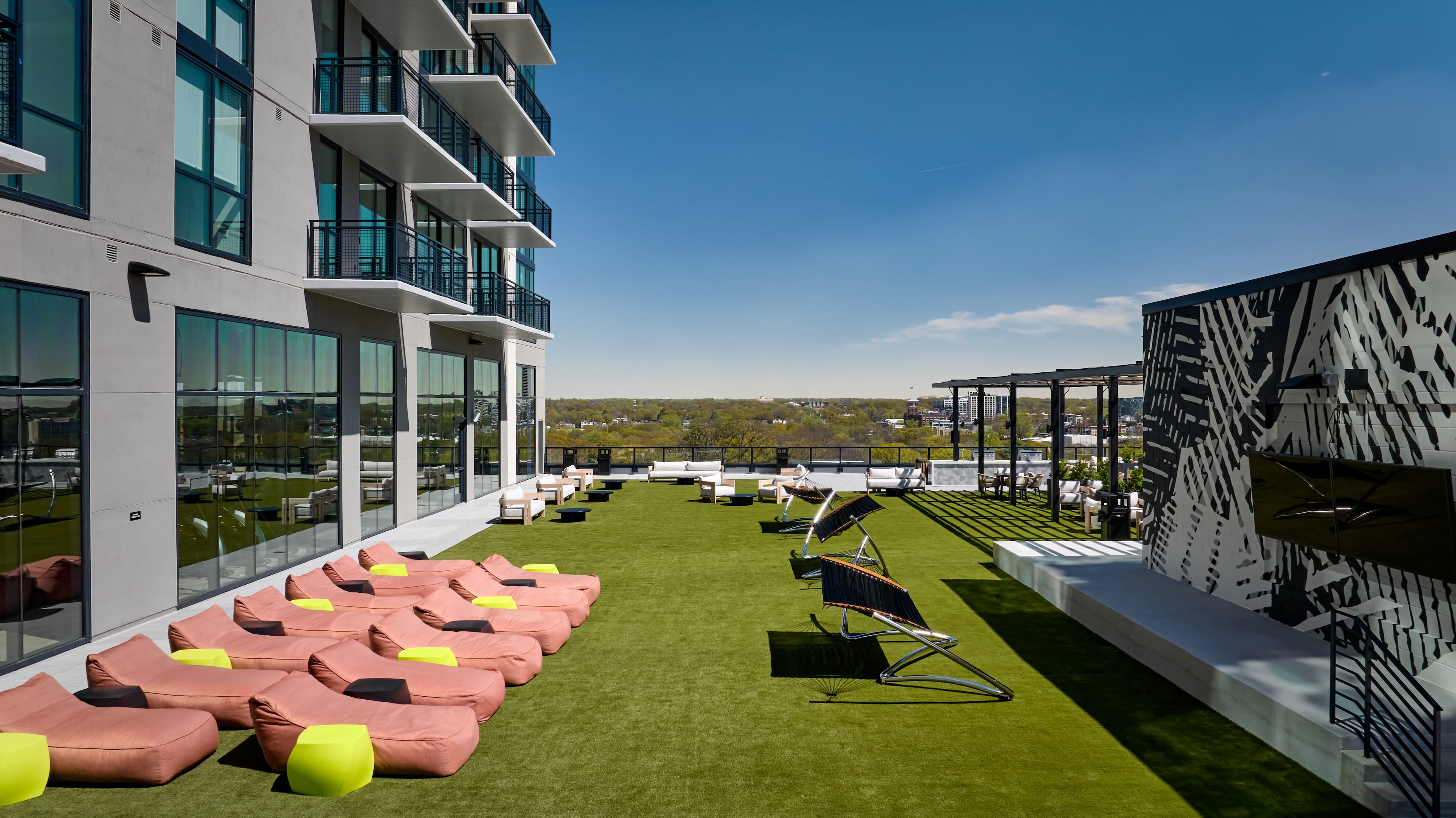 Society Atlanta is a 31-story residential tower at 811 Peachtree St., which opened in the summer of 2025. (Courtesy of Katie Bricker)