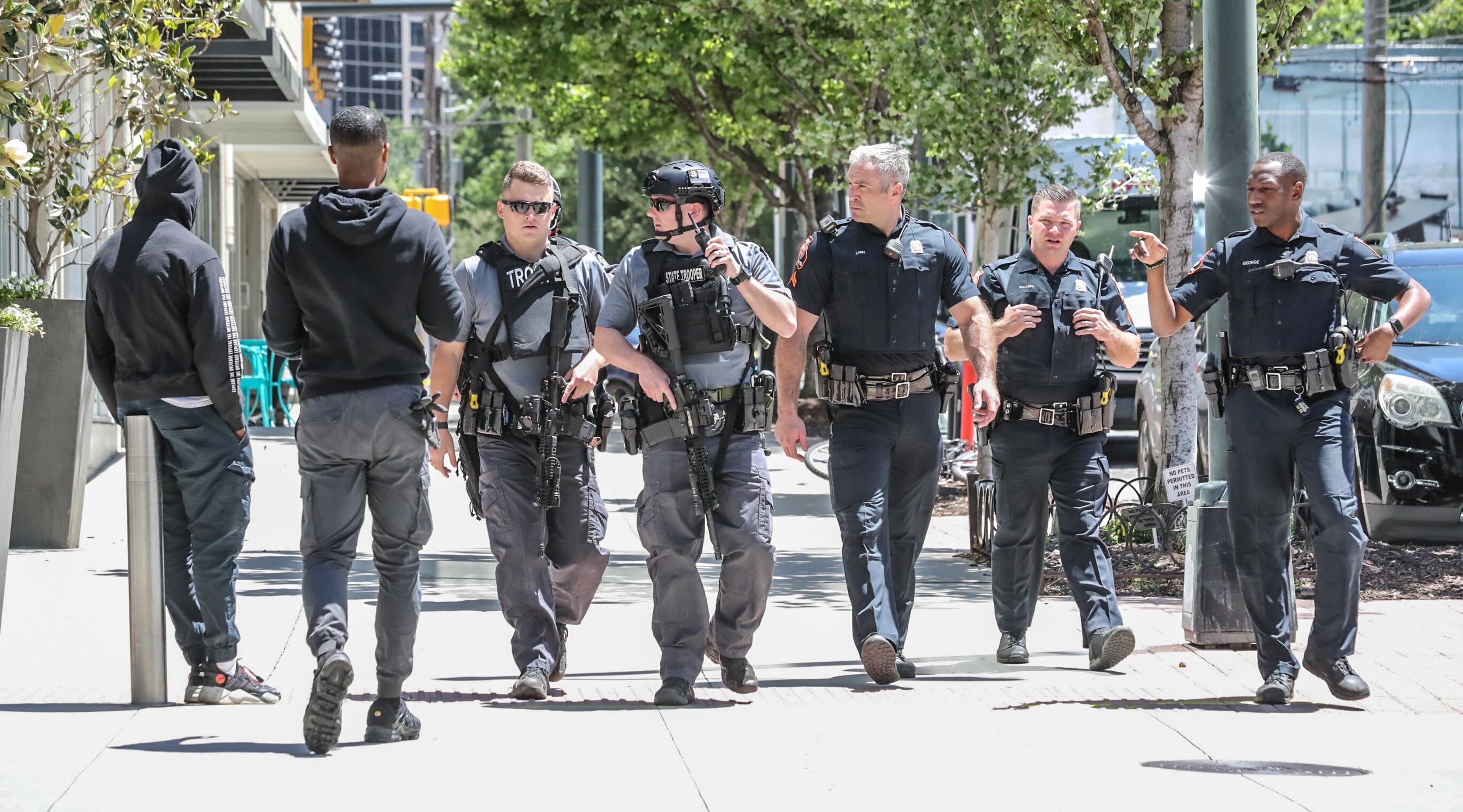 Atlanta police have issued a shelter in place order while they investigate a report of an active shooter in Midtown. Multiple people have been injured, police confirmed. JOHN SPINK / AJC