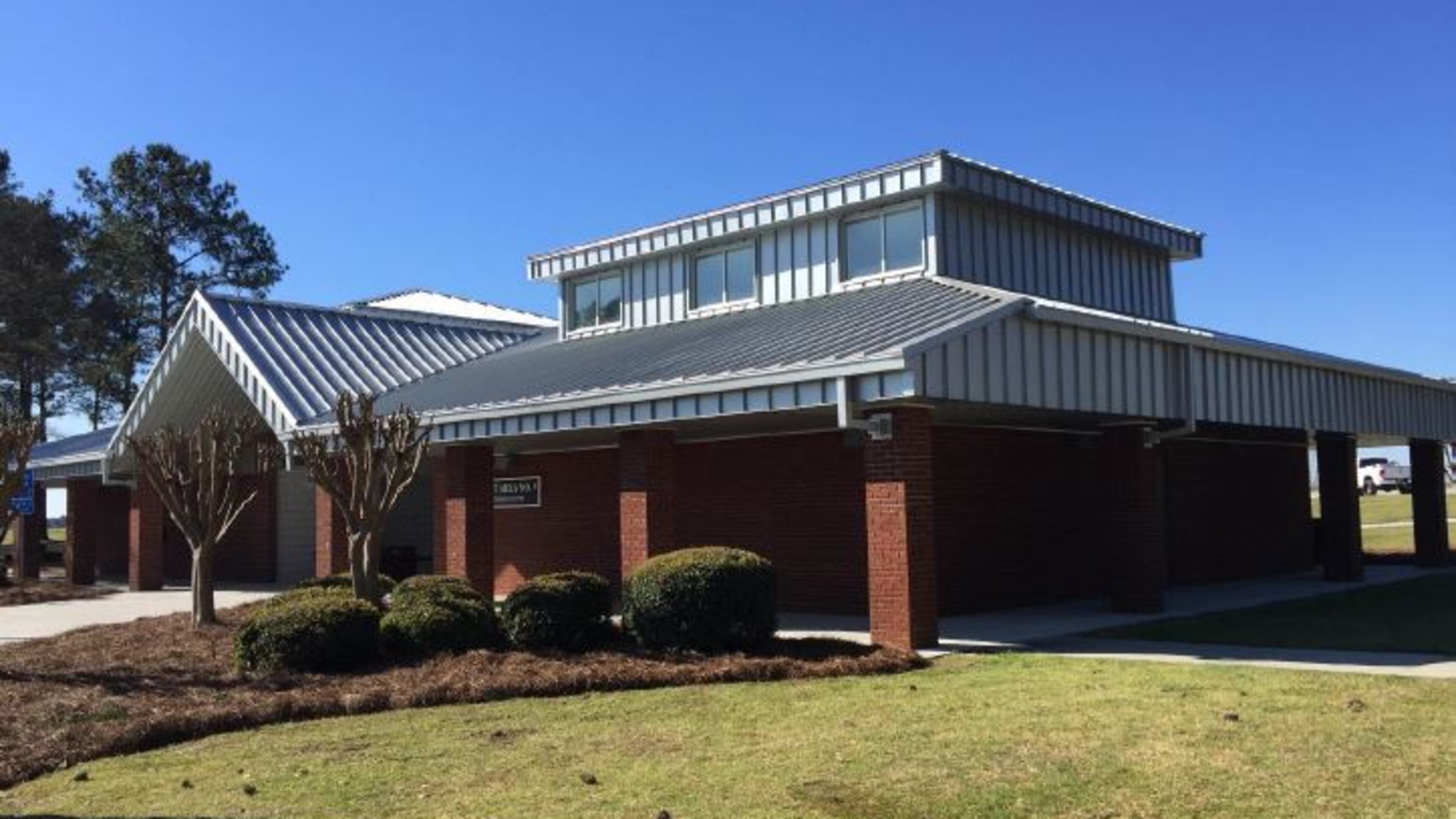 This rest area on I-75 in Turner County reopened in March. Georgia is refurbishing all of its 17 highway rest areas.