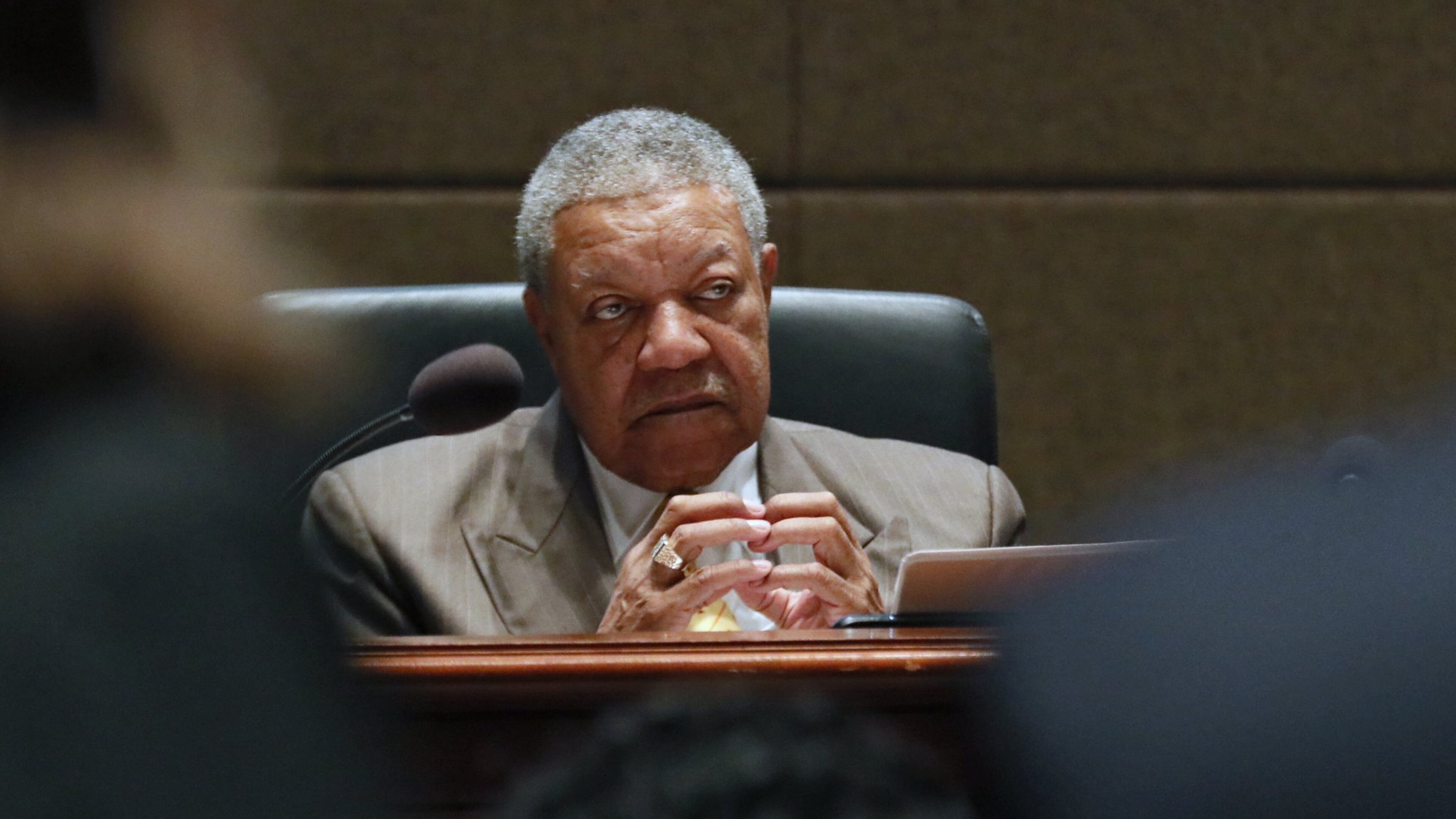 Robb Pitts, the new chair of the Fulton County commission, plans to run for a full term. BOB ANDRES /BANDRES@AJC.COM AJC FILE PHOTO