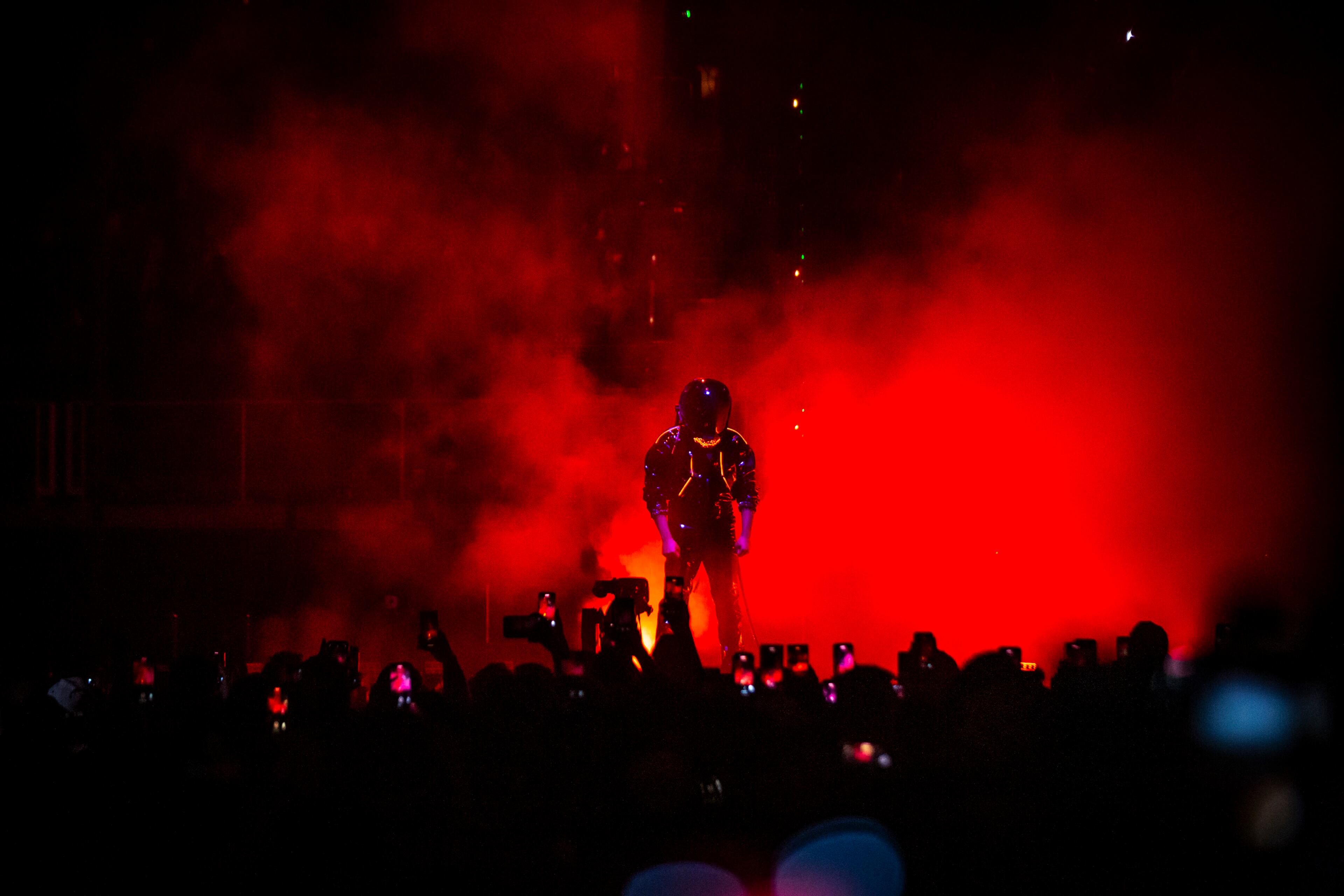 Childish Gambino dazzled a sold out crowd at State Farm Arena with hits spanning his career of rap, R&B, and anthemic hip-hop. Photo taken Monday September 2, 2024 at State Farm Arena. (RYAN FLEISHER FOR THE ATLANTA JOURNAL-CONSTITUTION)