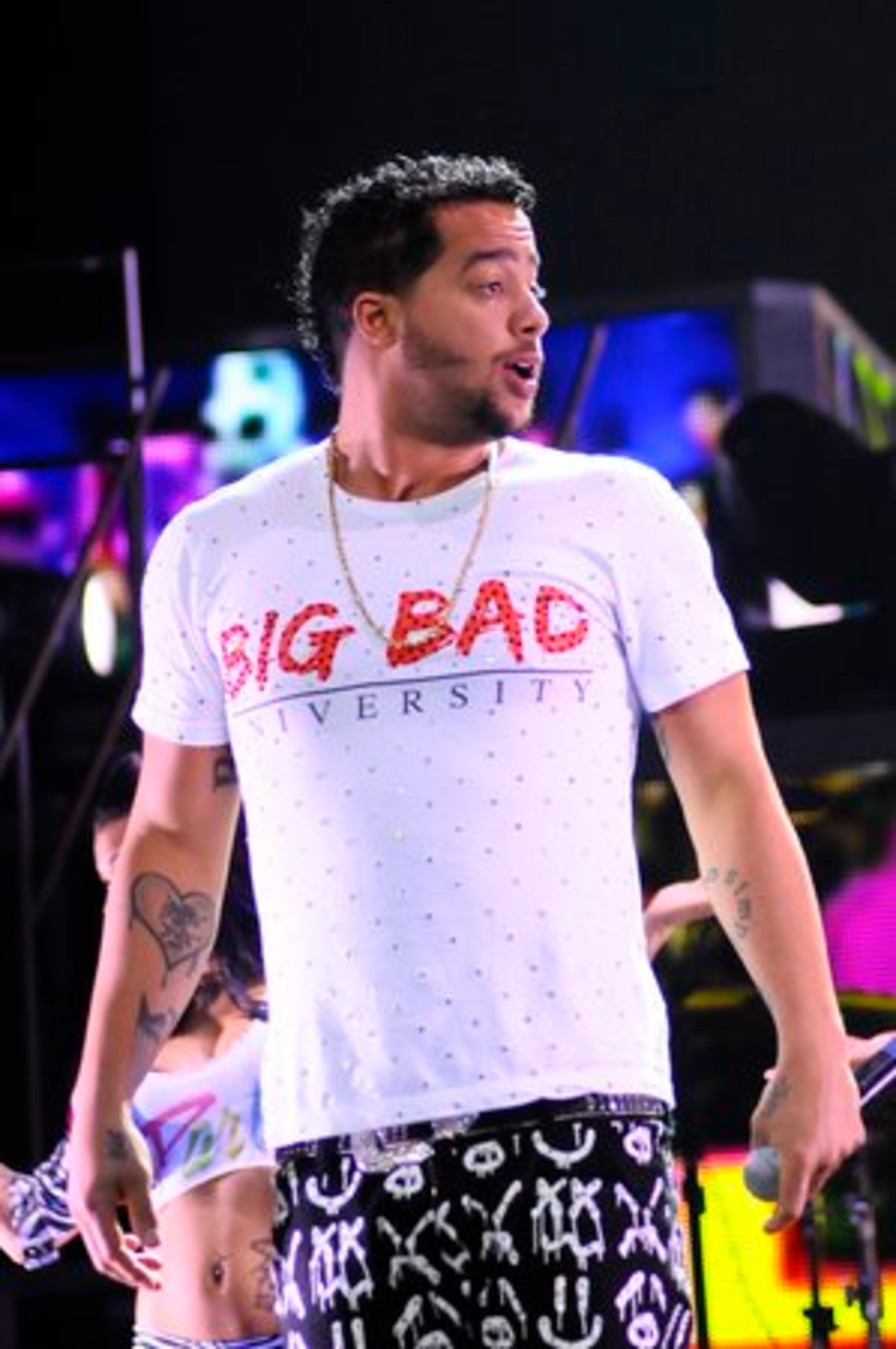 SkyBlu (aka Skyler Austen Gordy) is Redfoo's nephew and Berry Gordy's grandson.