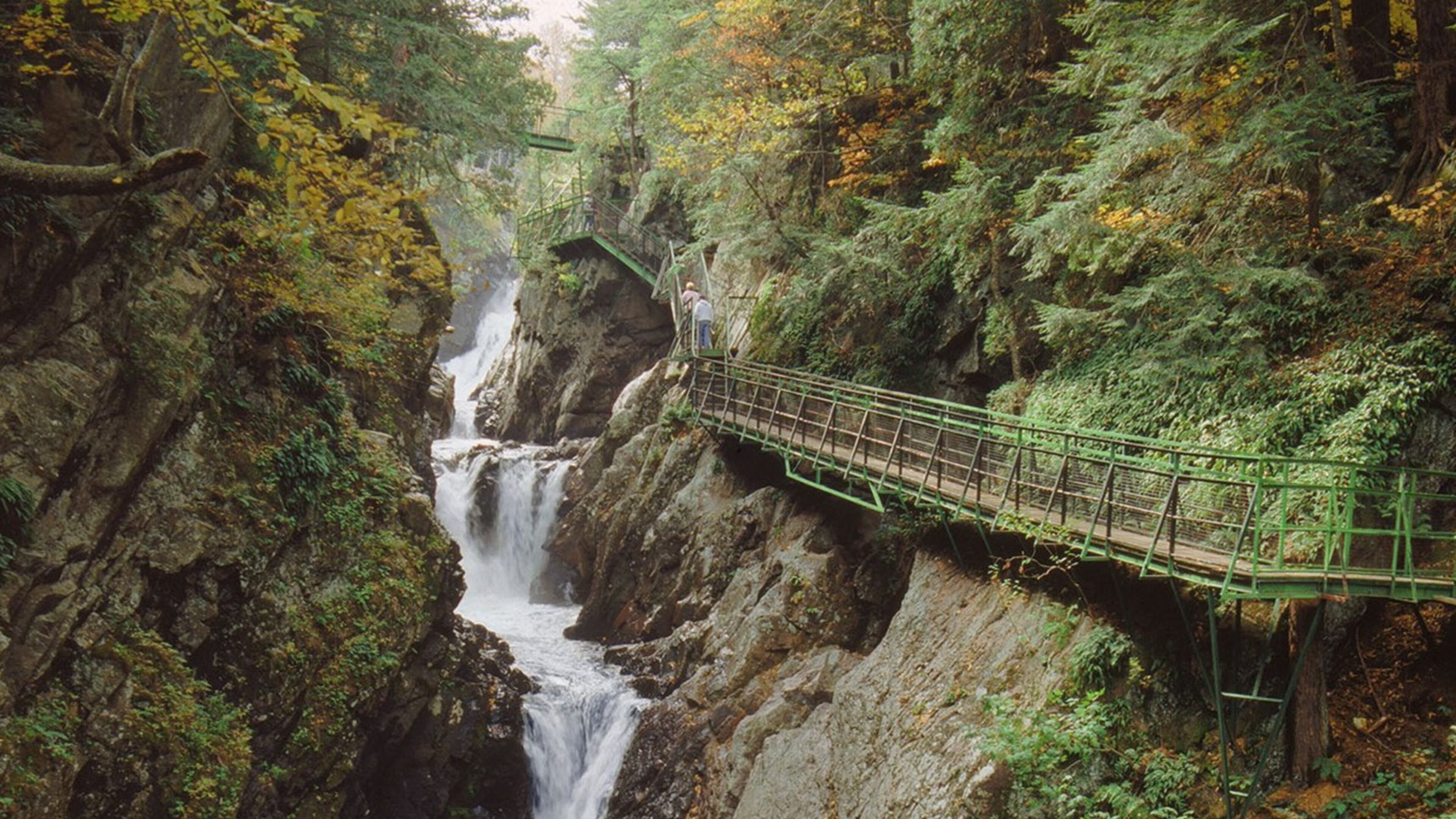 A short drive from Lake Placid and a mile from Whiteface Mountain Ski Resort, High Falls Gorge is a great half-hour or half-day stop. Contributed by LakePlacid.com