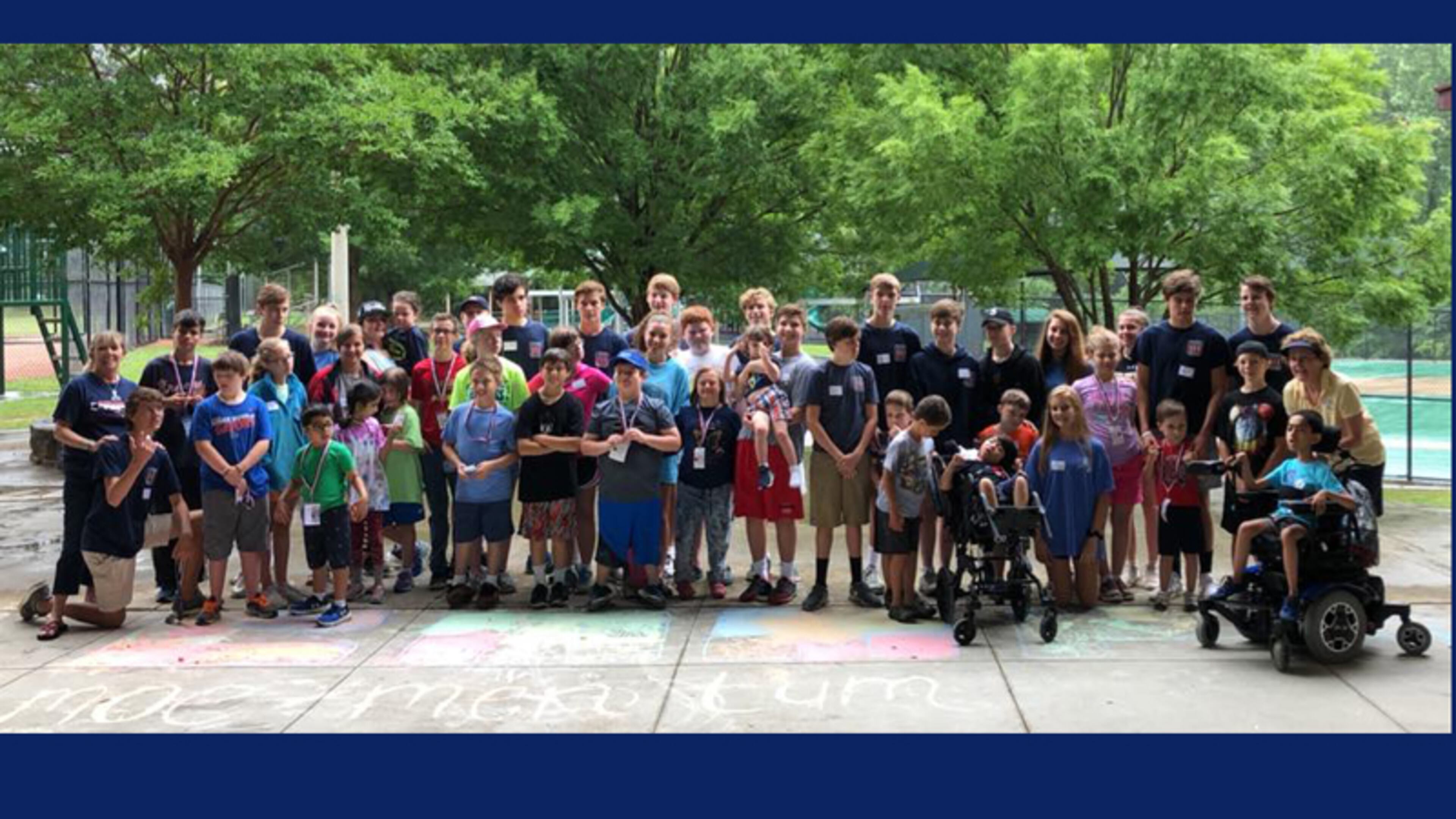 Camp Moe-Mentum is a North Metro Miracle League program in Alpharetta offering fitness and fun for disabled individuals ages 4 to 21. The Alpharetta City Council has approved $24,000 to support this and other Miracle League programs. NORTH METRO MIRACLE LEAGUE via Facebook